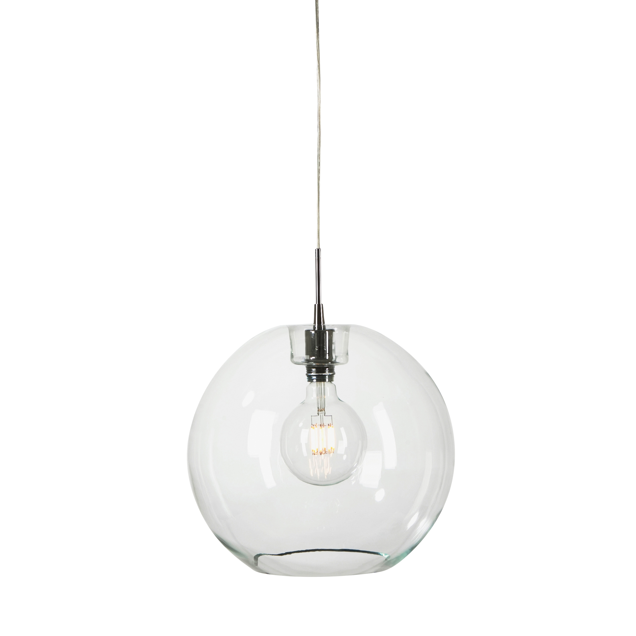 Gloria | 1073-18 Chrome/Clear glass
