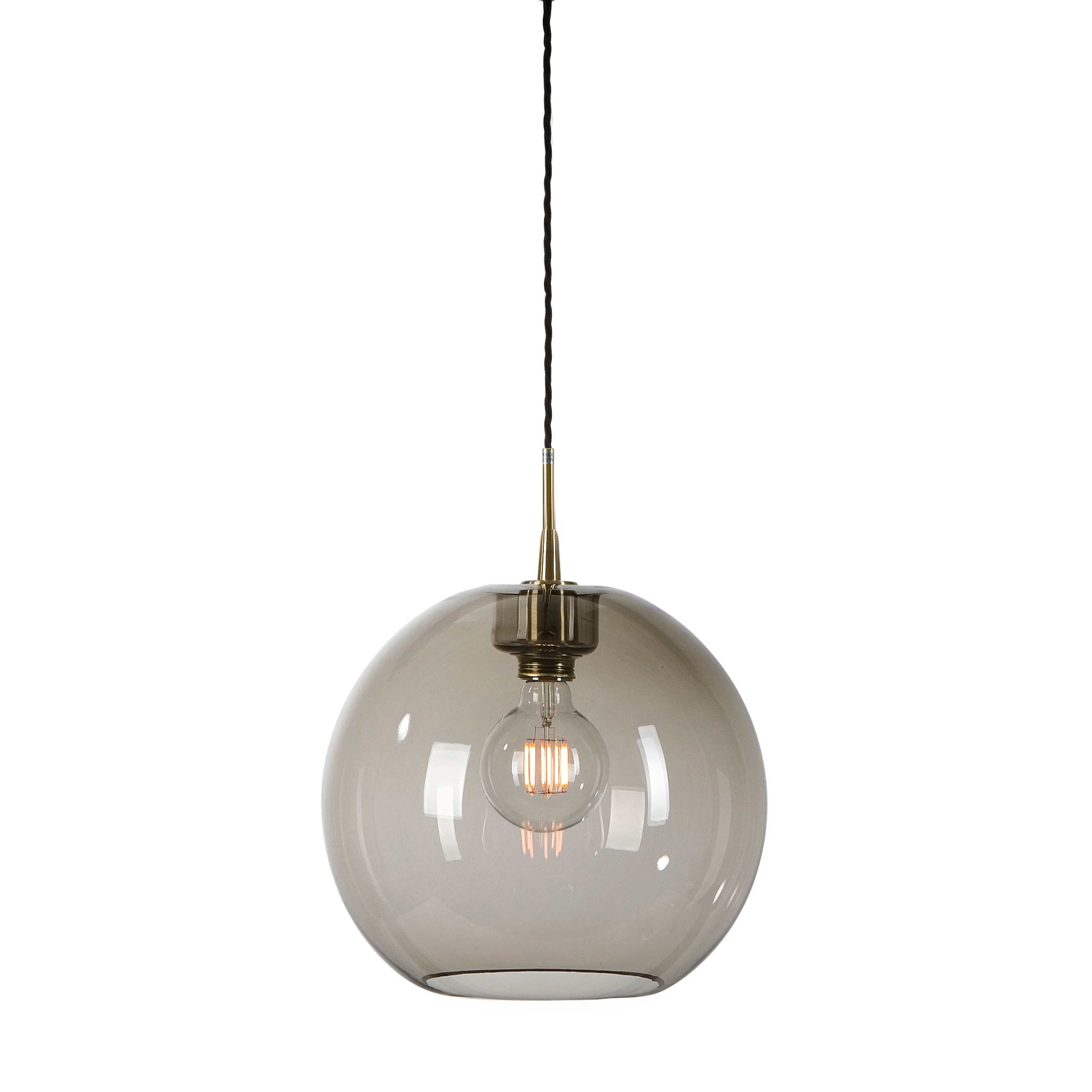 Gloria | 1073-10-73 Brass/Smoke glass