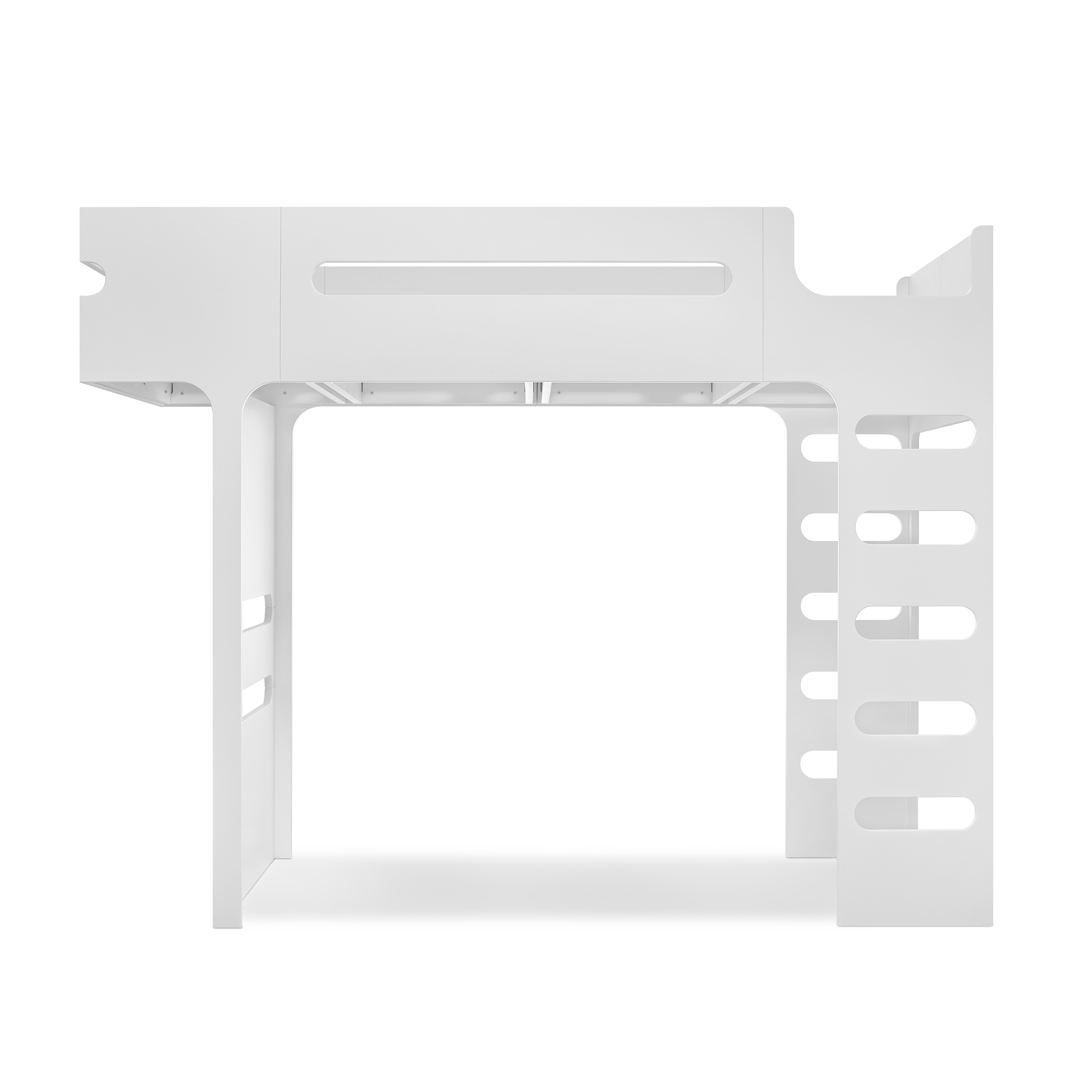 F bunk bed - white