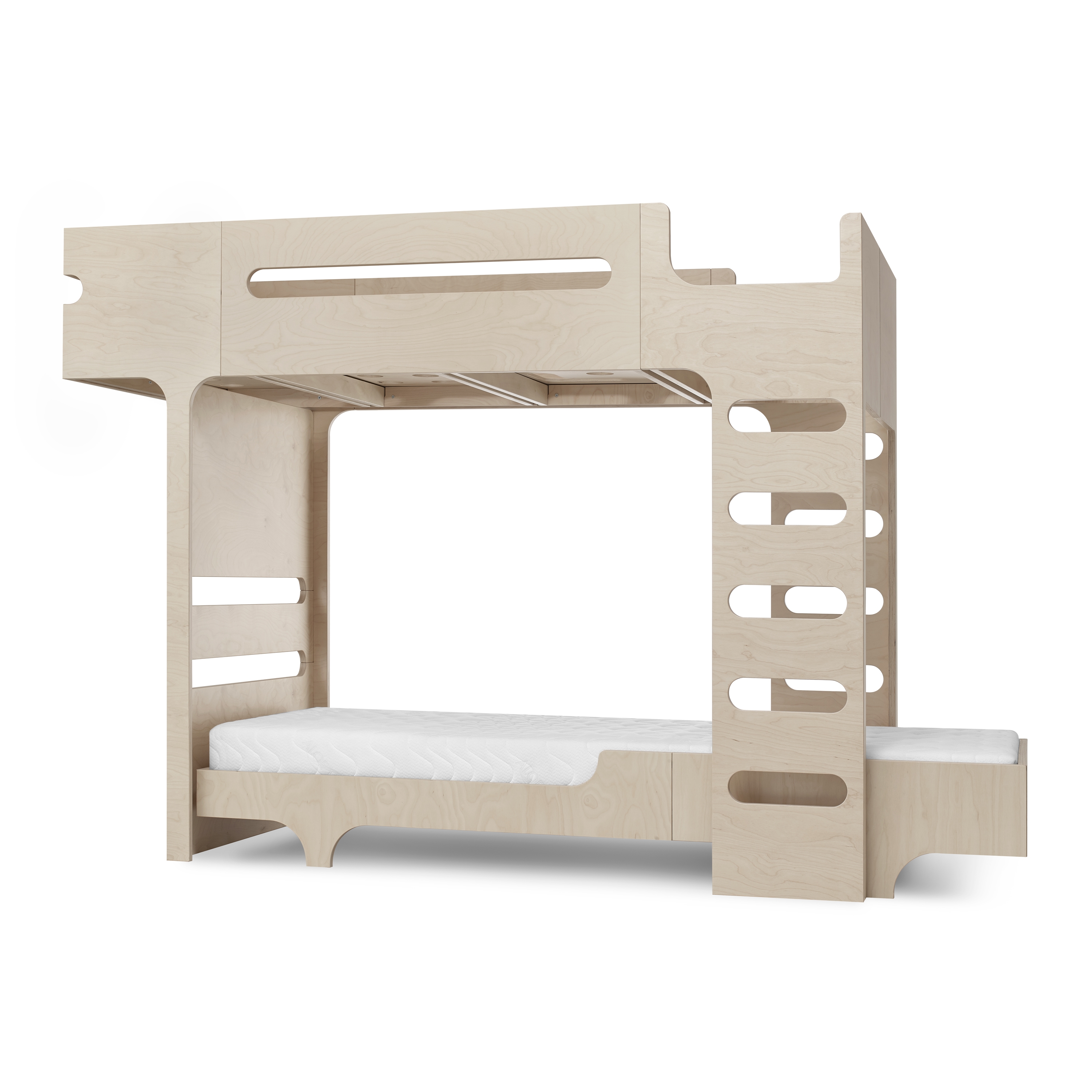 F&A bed - set for 2 kids - natural