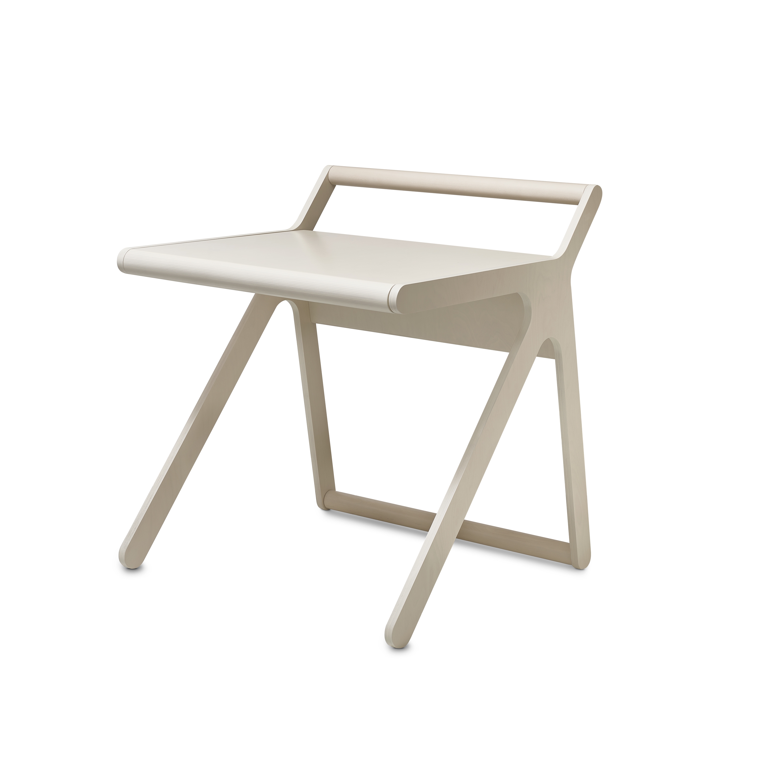 K desk - whitewash