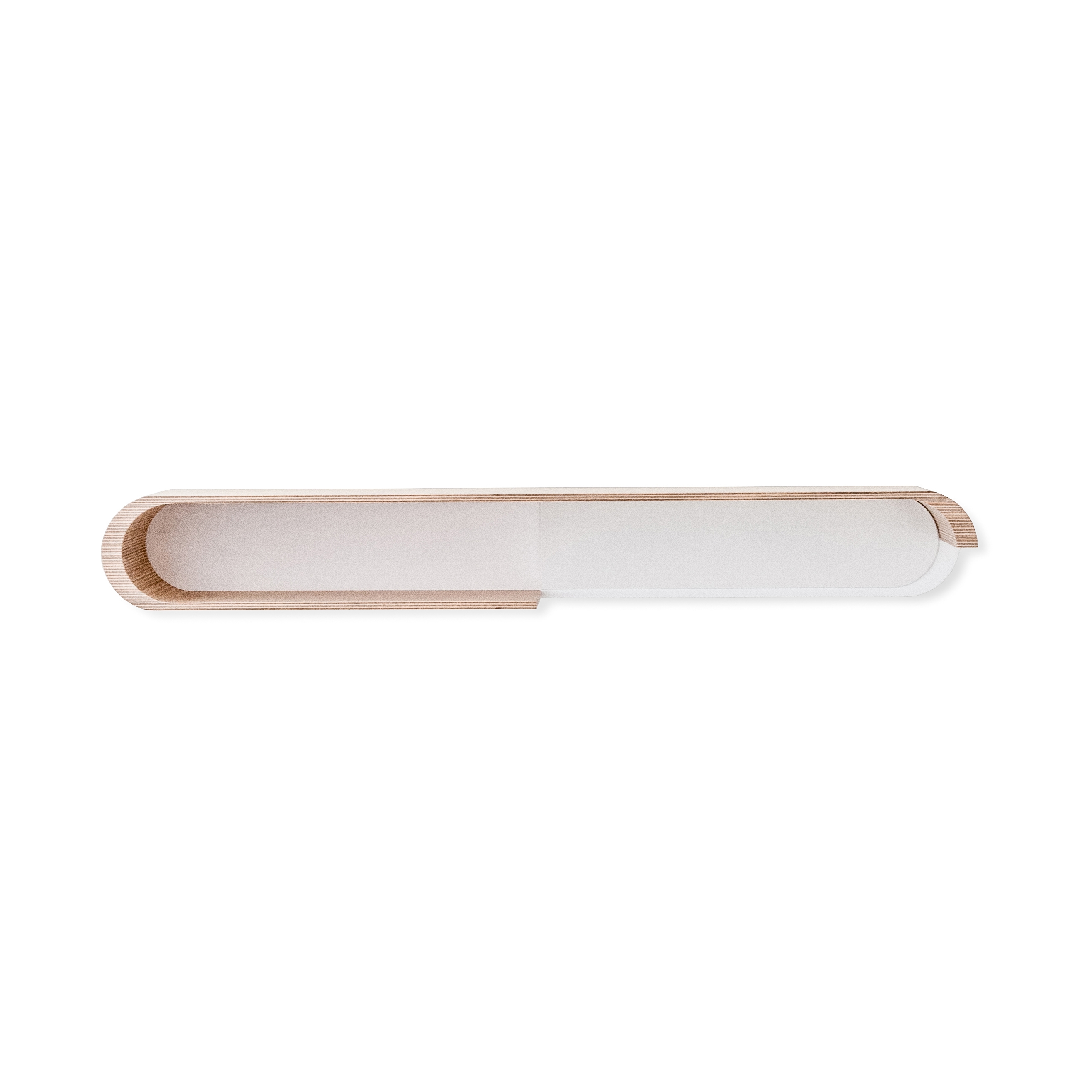 Vertoon produk S shelf - natural, white metal van vervaardiger RAFA kids