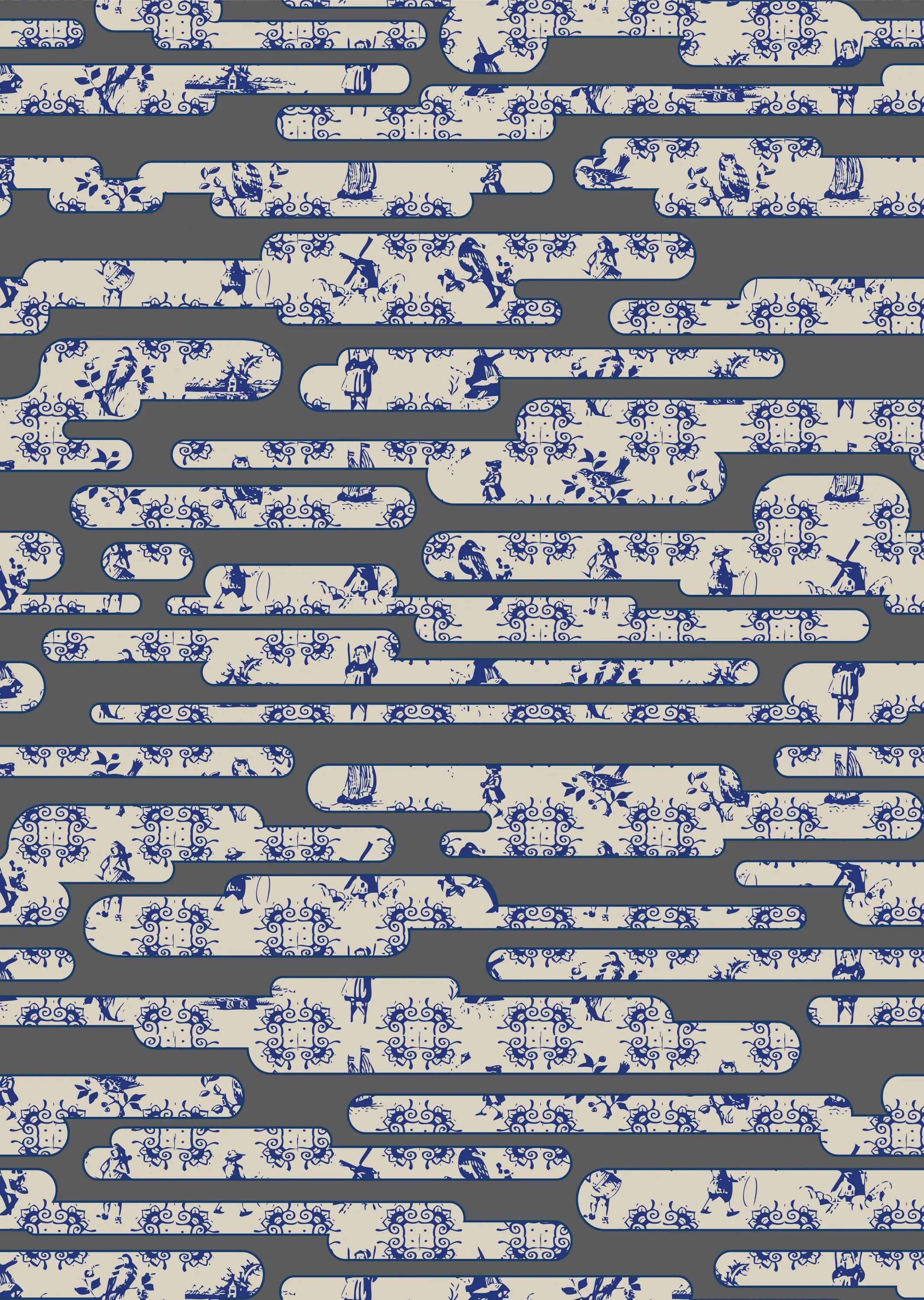 moooi carpets - Dutch Sky | grey Broadloom