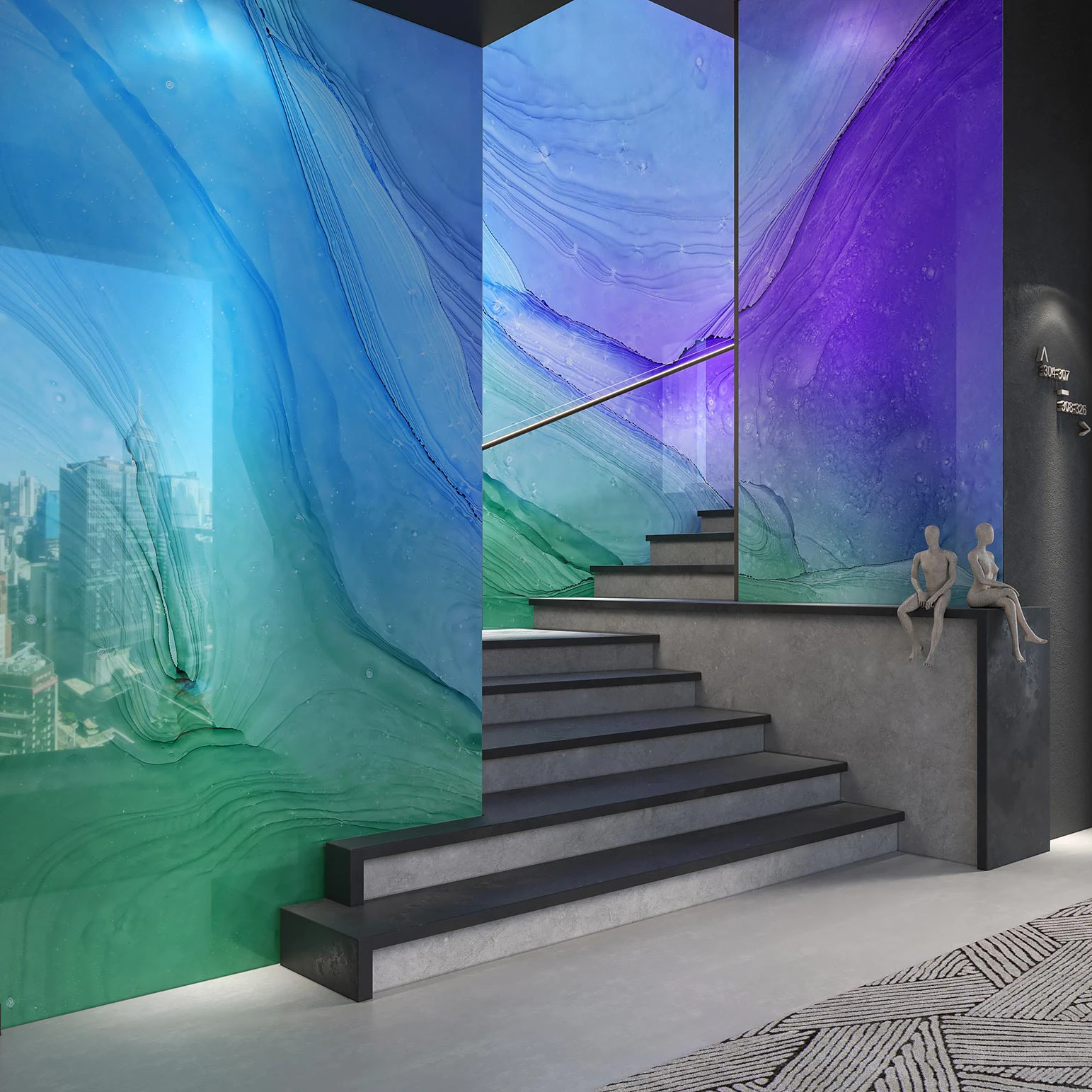 PANNELLI DECORATIVI "FLUID VIBRATIONS"