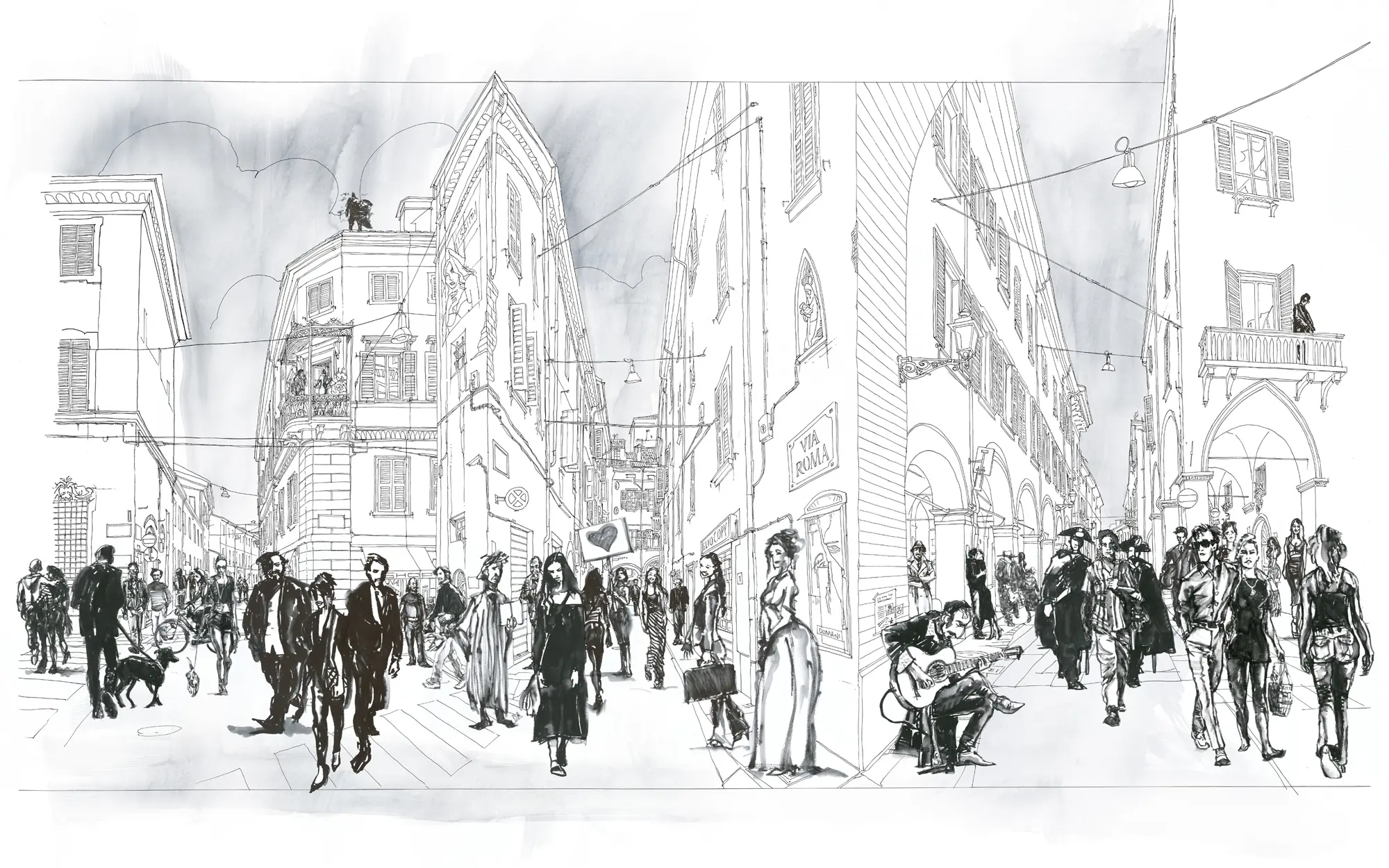 TECNOGRAFICA - Graceland Crowded