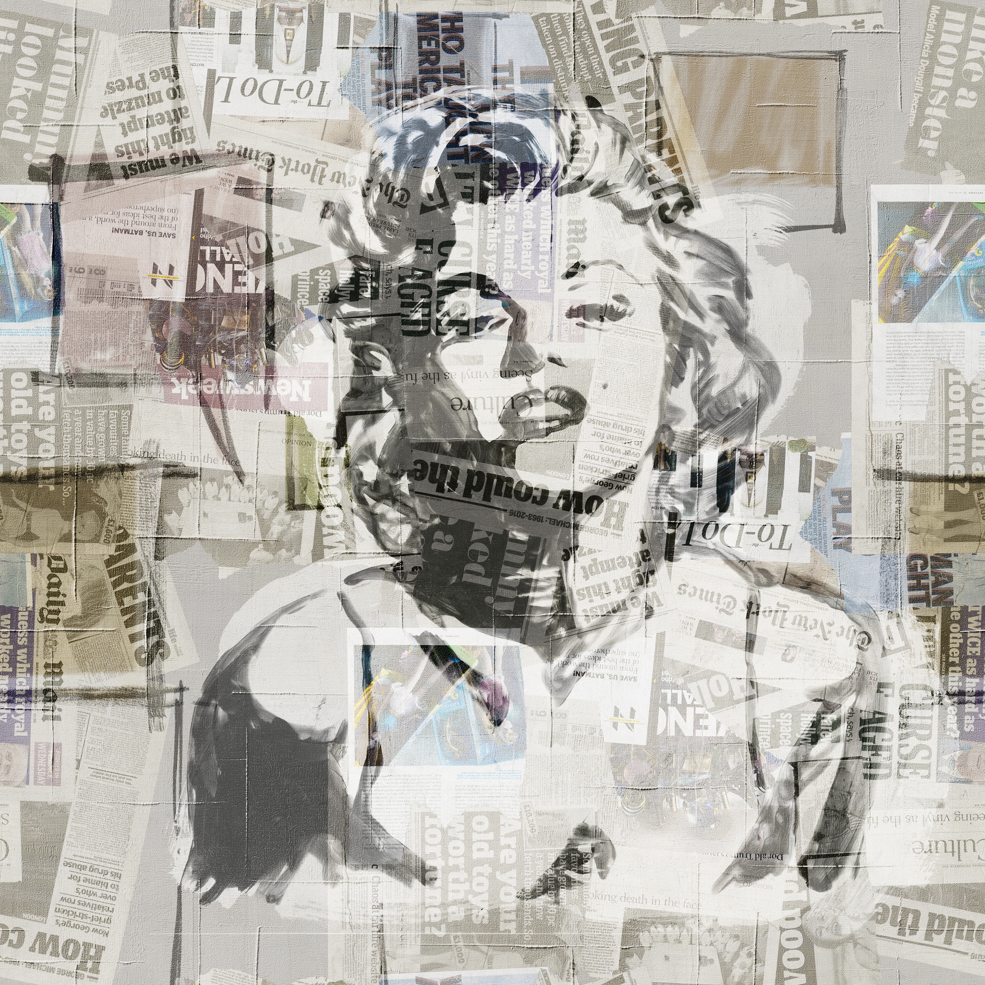 Superstar Graffiti Marilyn