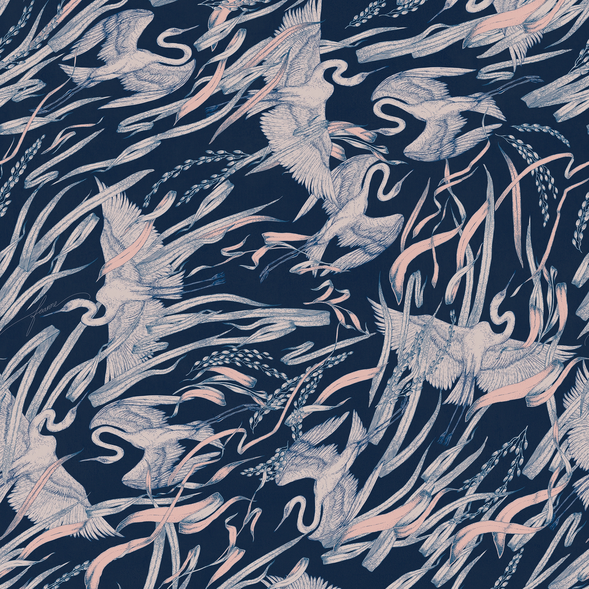 Egrets Navy