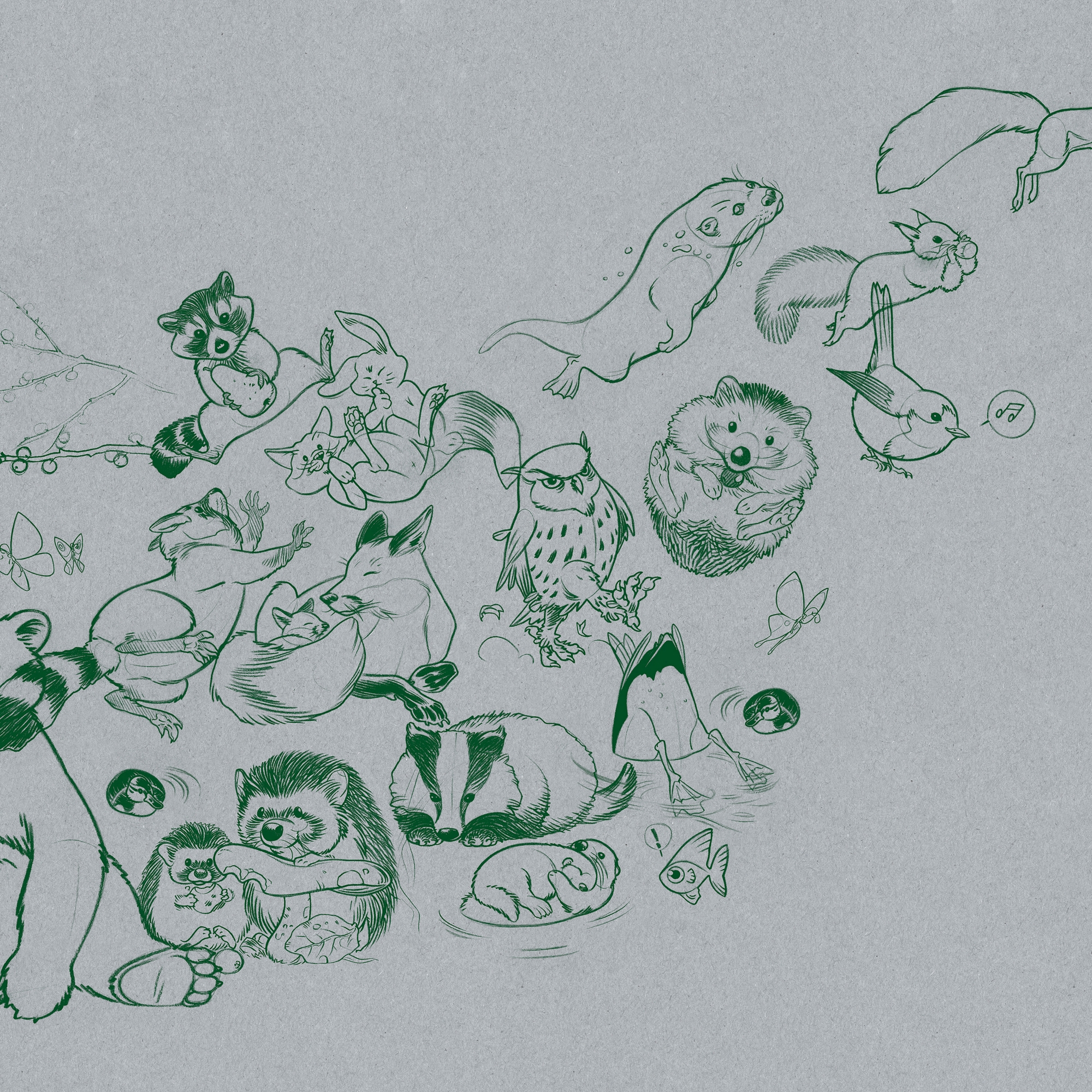 Jump Paper Green