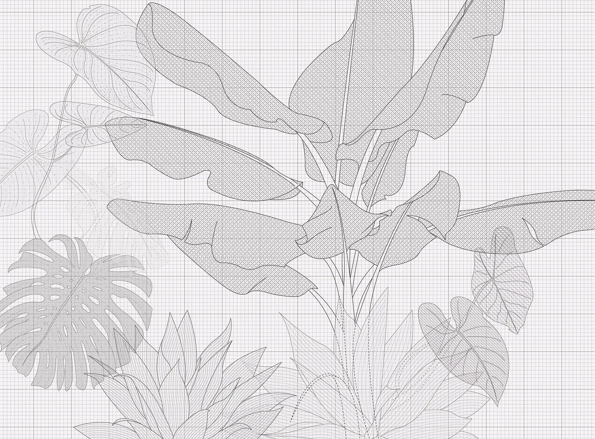 TECNOGRAFICA - Digital Jungle White