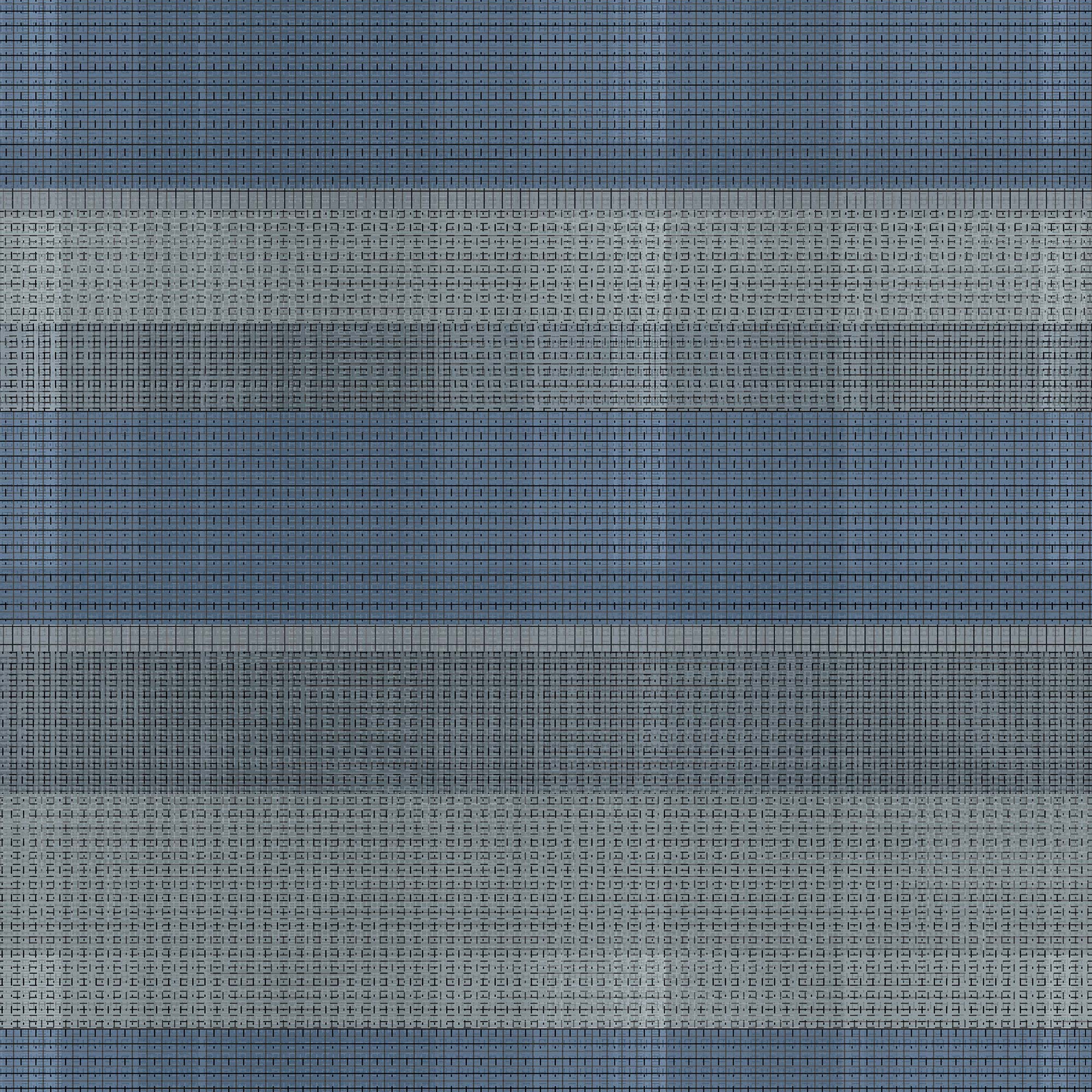 Digital Tapestry Blue