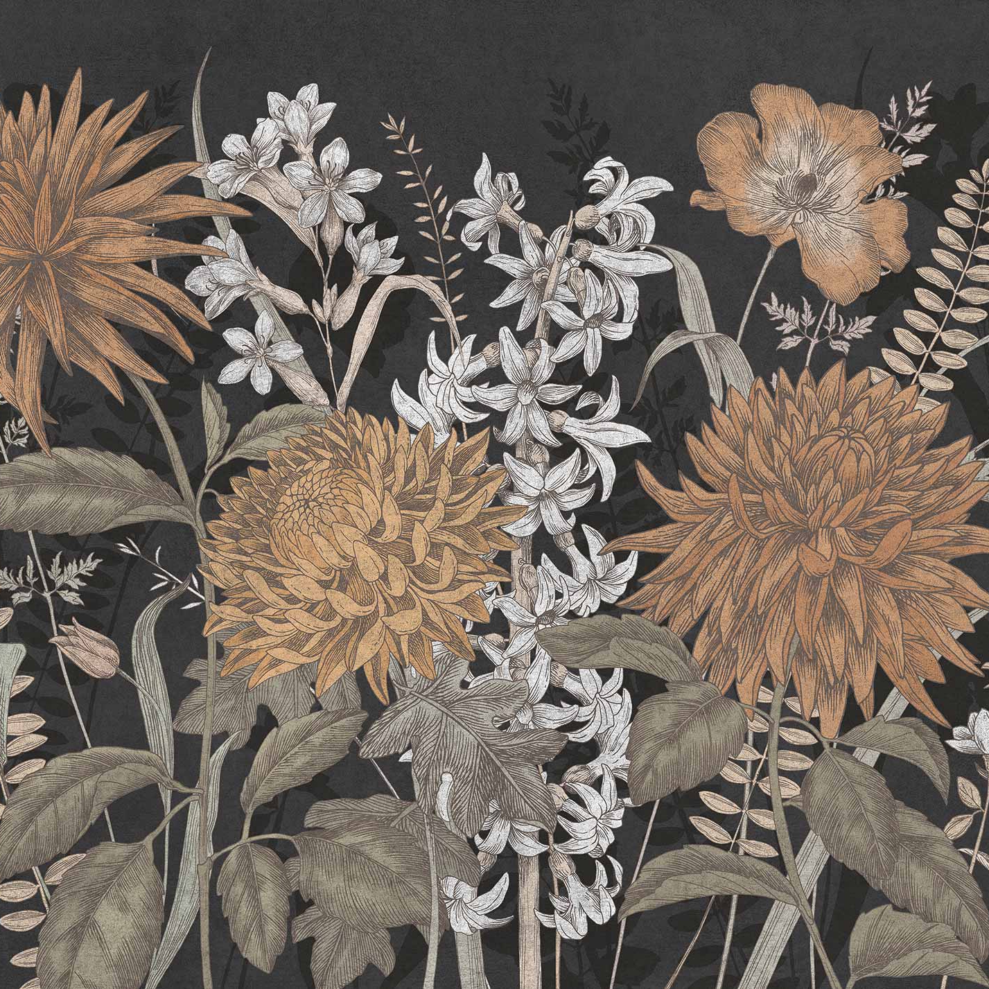 WILDFLOWERS BLACK