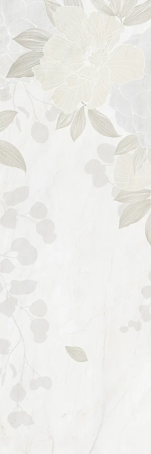 TECNOGRAFICA - Elegant White Fleurs 2