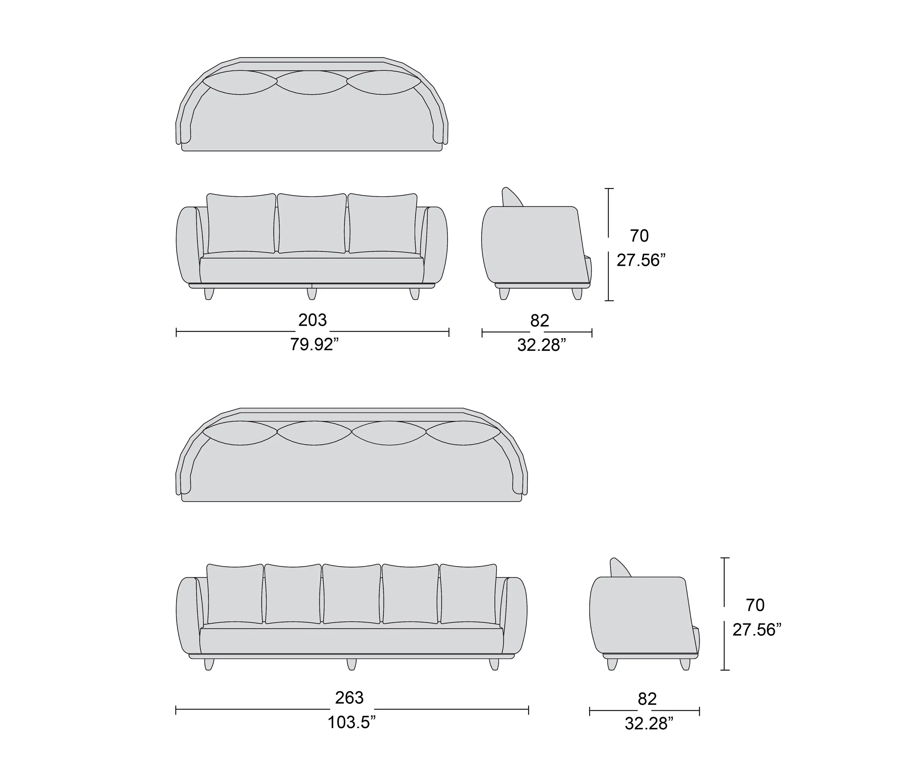 Tecni Nova - 1730 outdoor sofas
