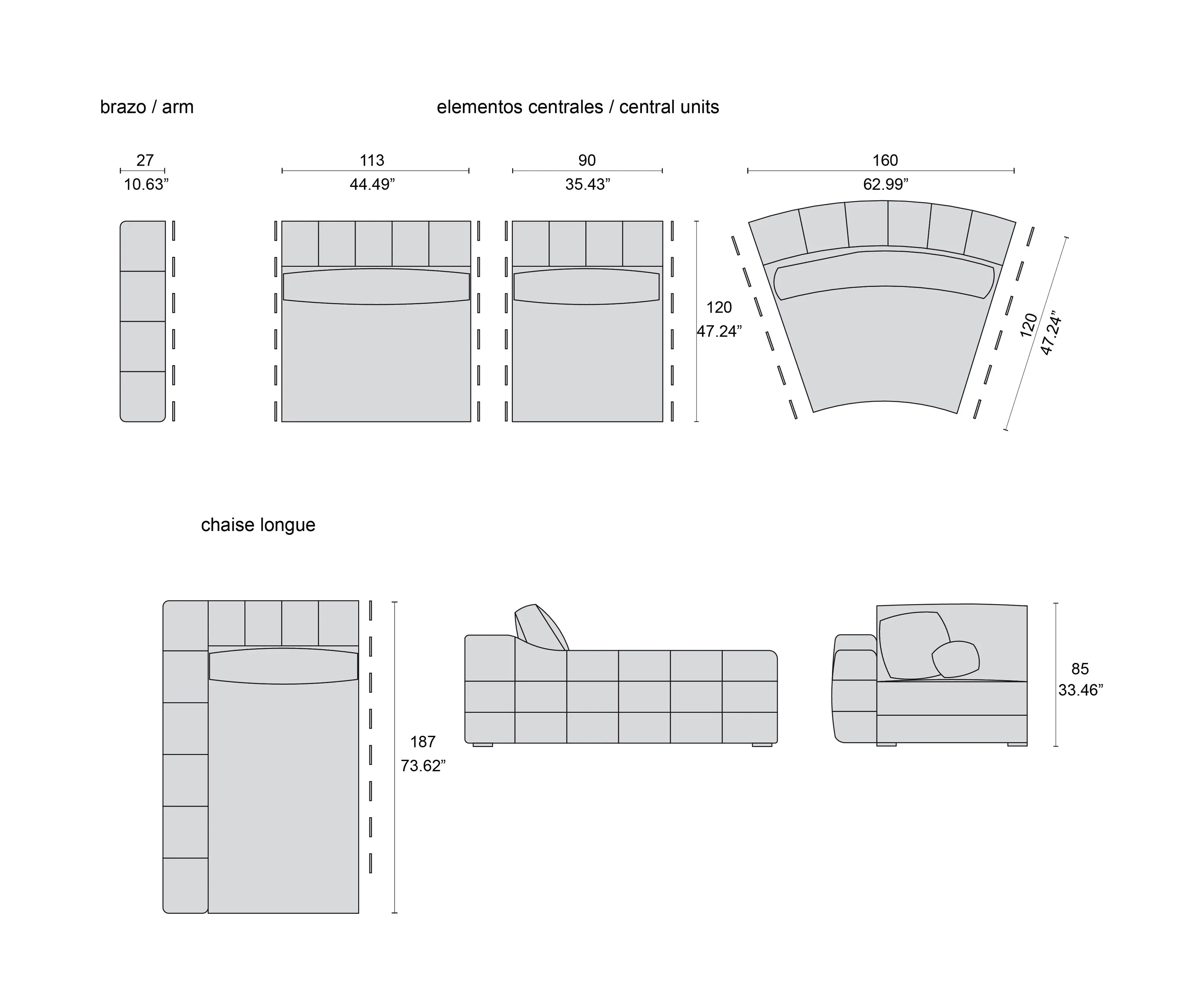 Tecni Nova - 1731 sofas