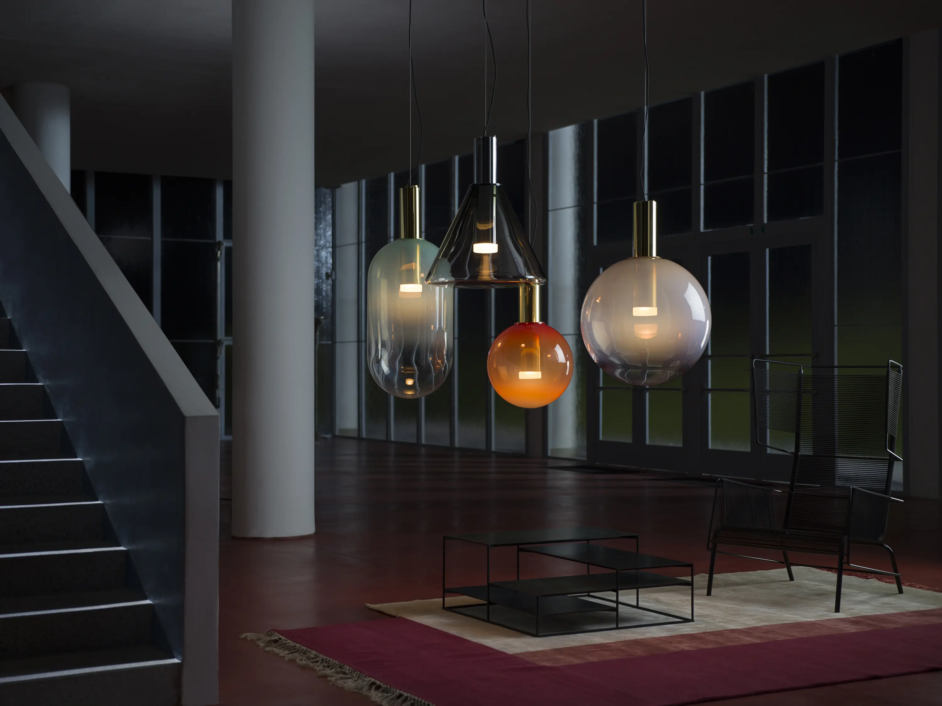 Bomma - PHENOMENA pendant ferrari red gold