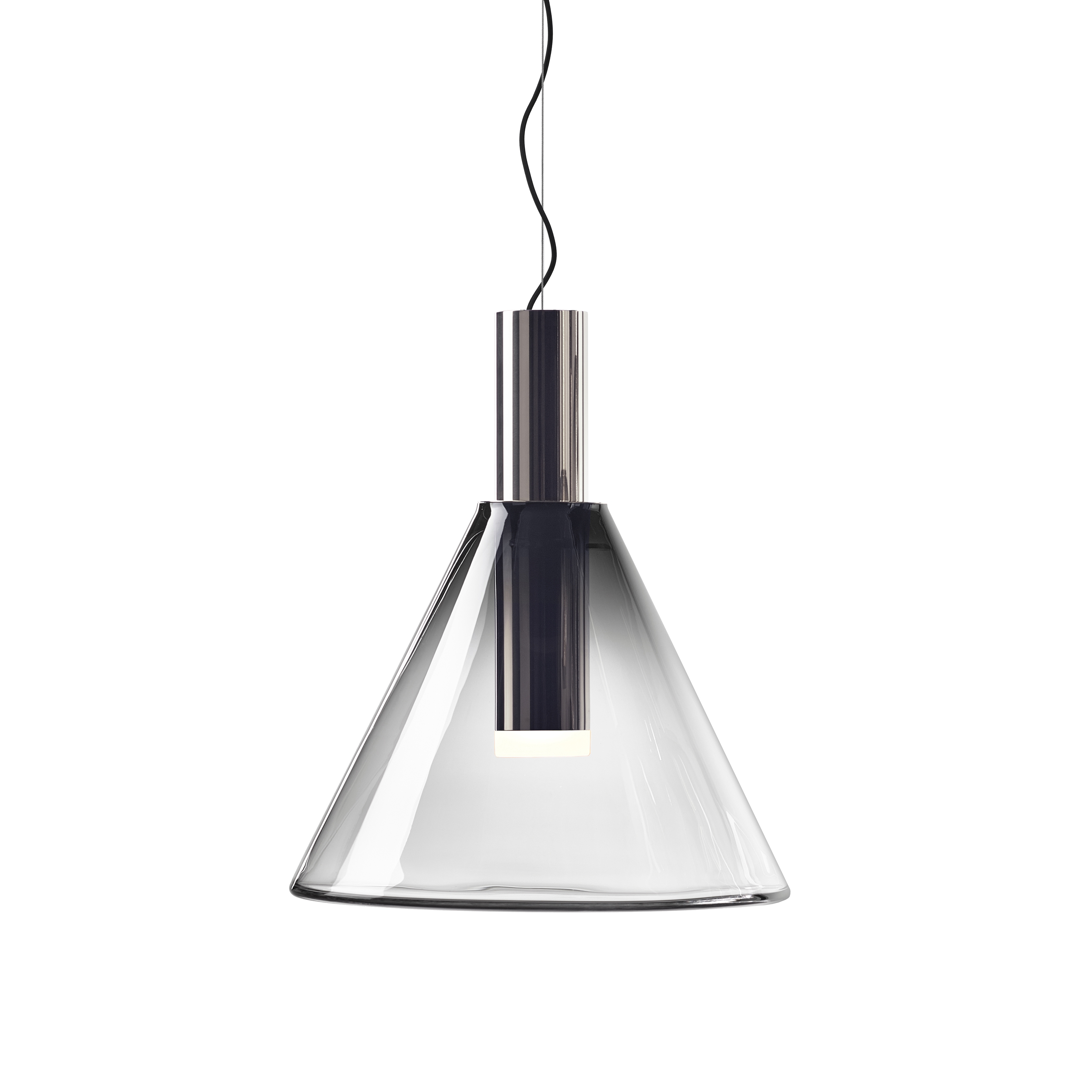 Display product PHENOMENA pendant smoke grey silver from manufacturer Bomma