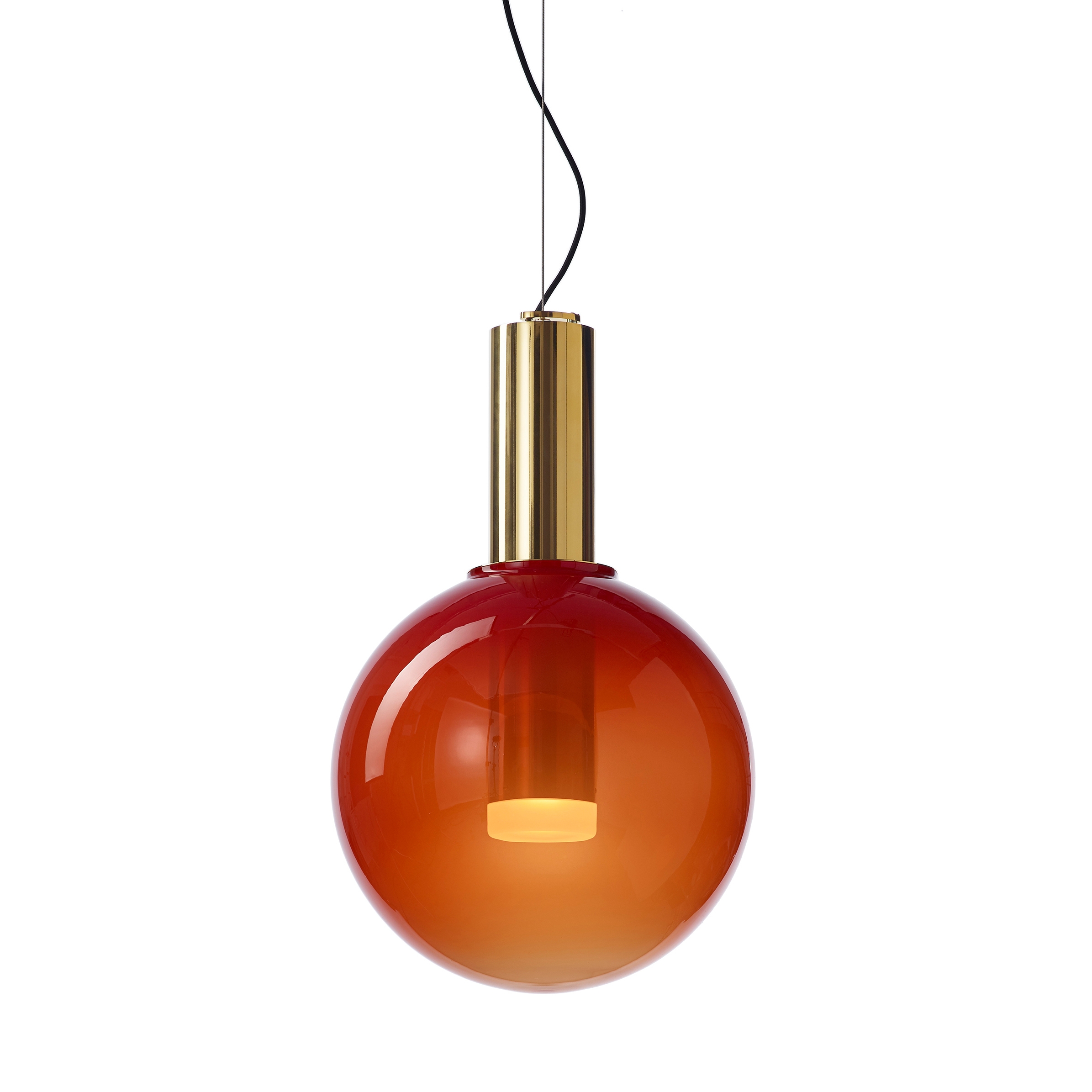 Display product PHENOMENA pendant ferrari red gold from manufacturer Bomma
