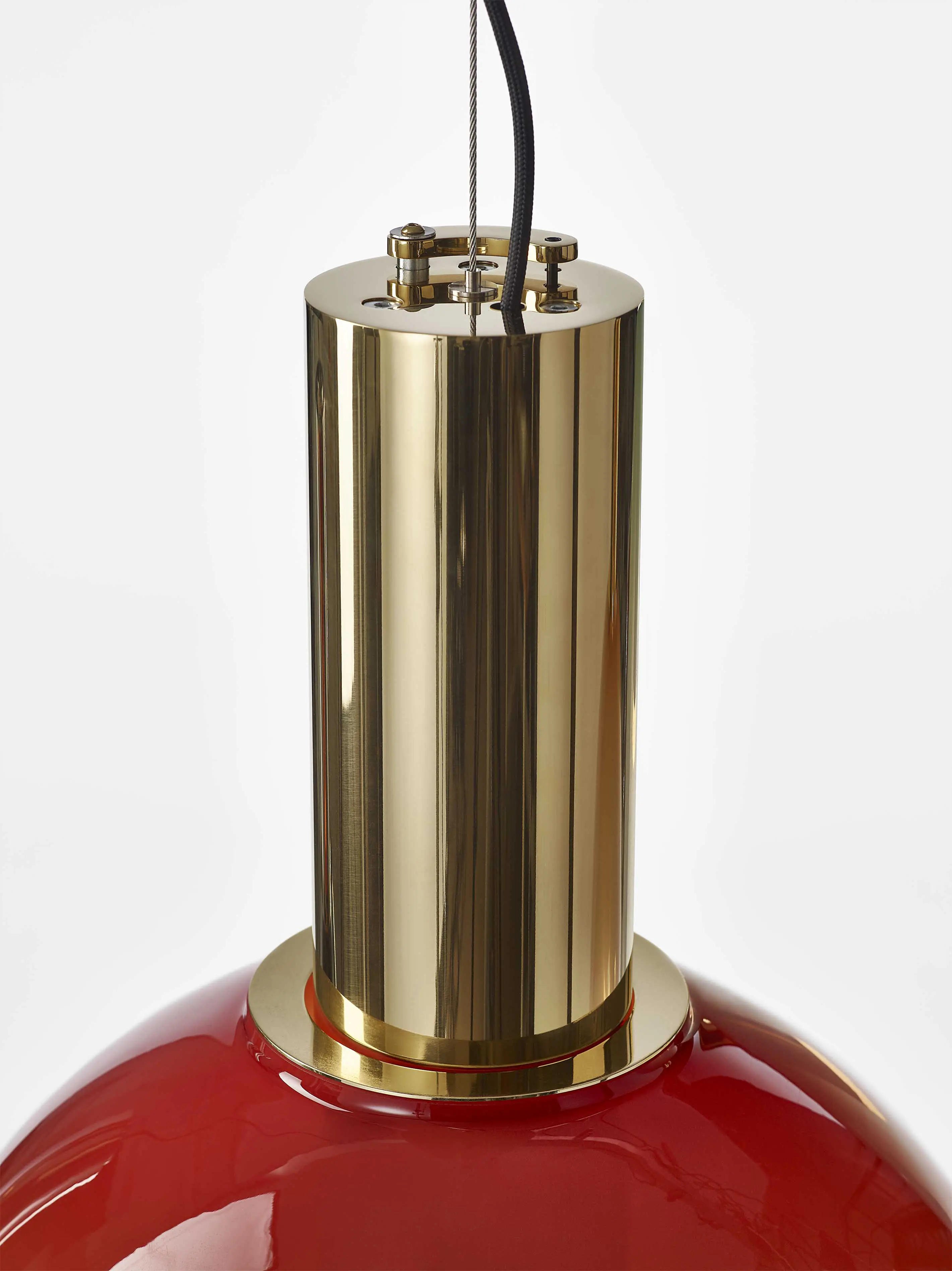 Bomma - PHENOMENA pendant ferrari red gold