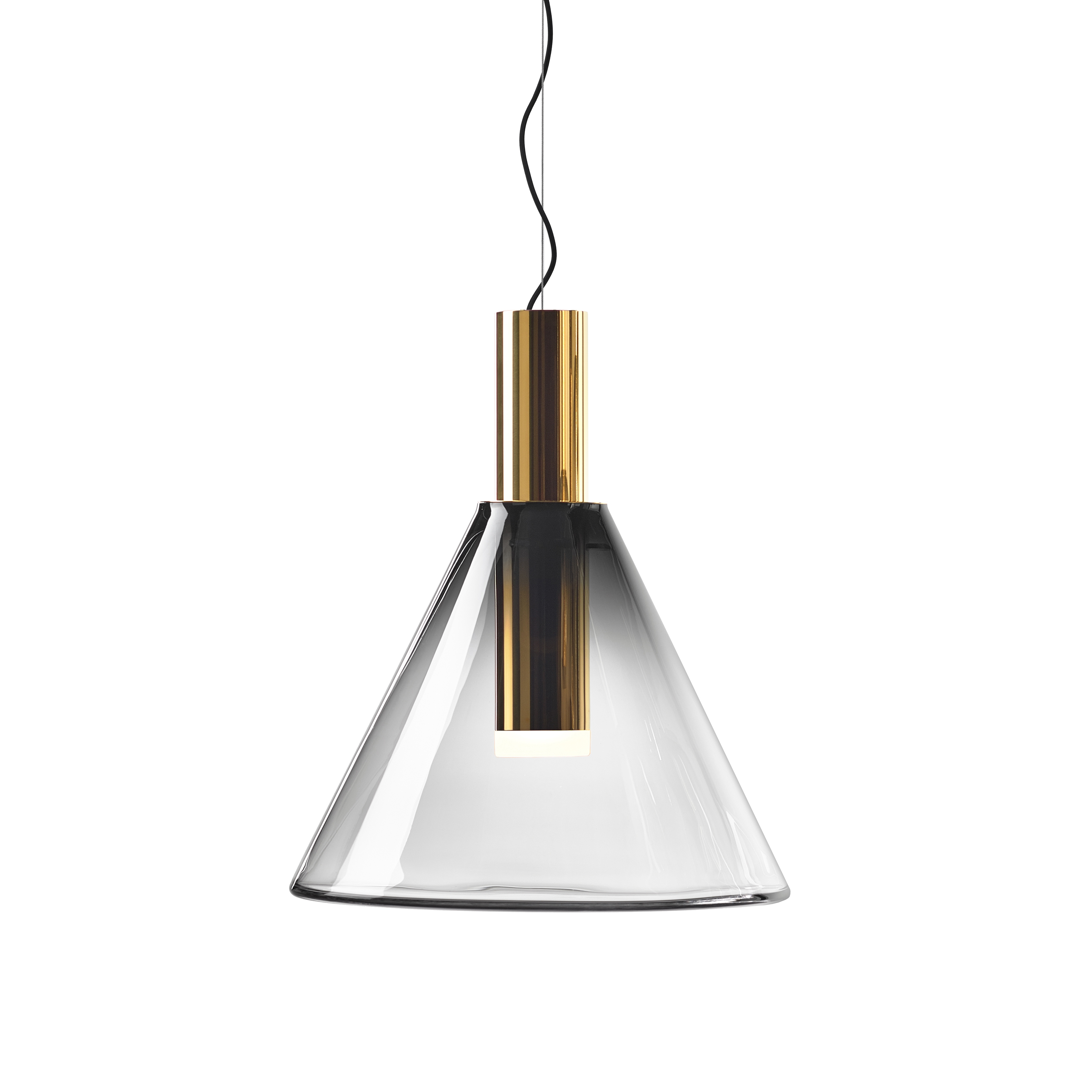 PHENOMENA pendant smoke grey gold