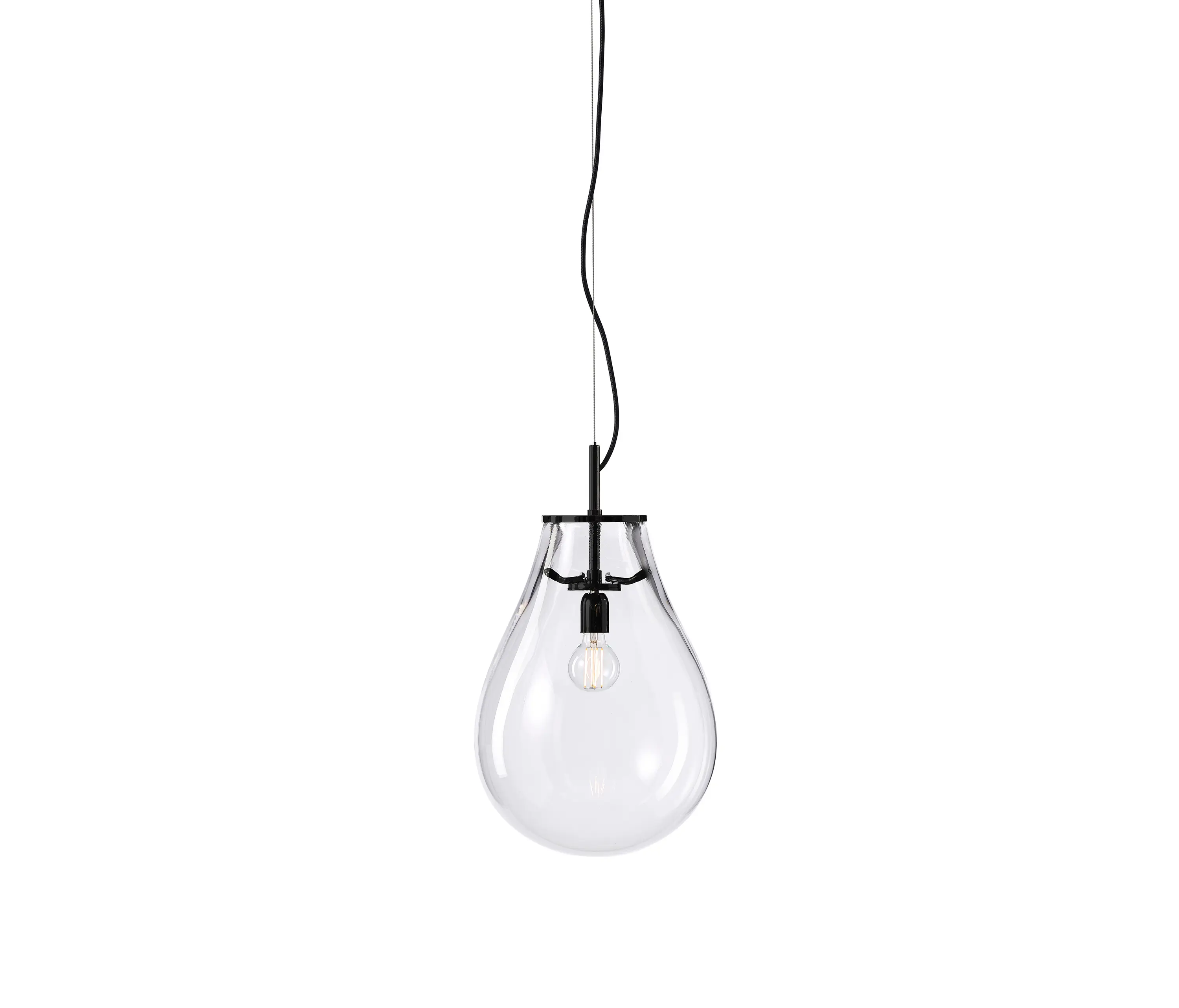 Bomma - TIM pendant black small