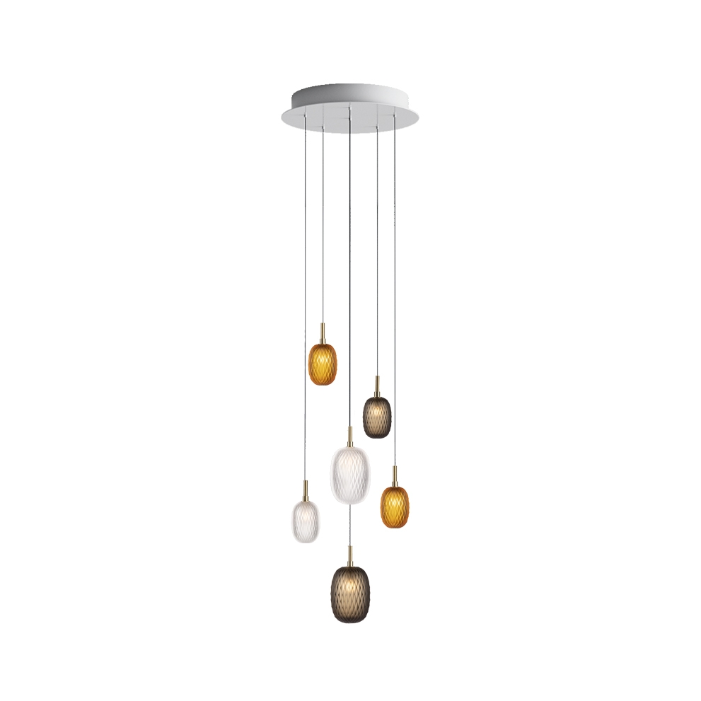 Mostra il prodotto Metamorphosis chandelier 6 pcs del produttore Bomma
