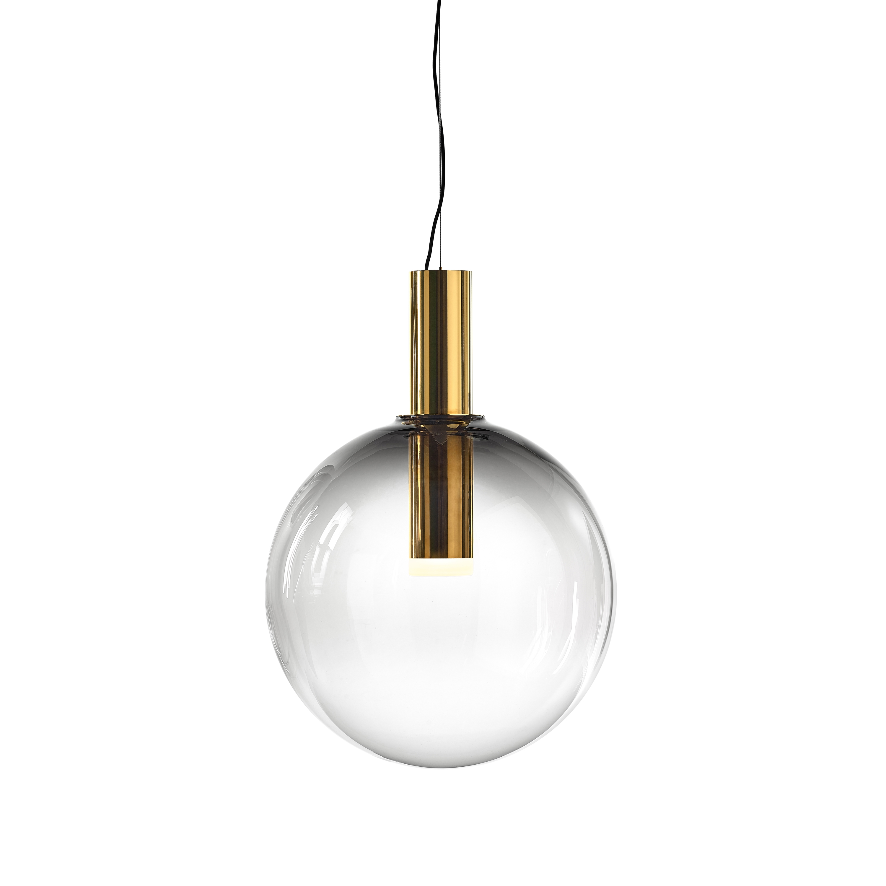 Mostra il prodotto PHENOMENA pendant large ball smoke gold del produttore Bomma