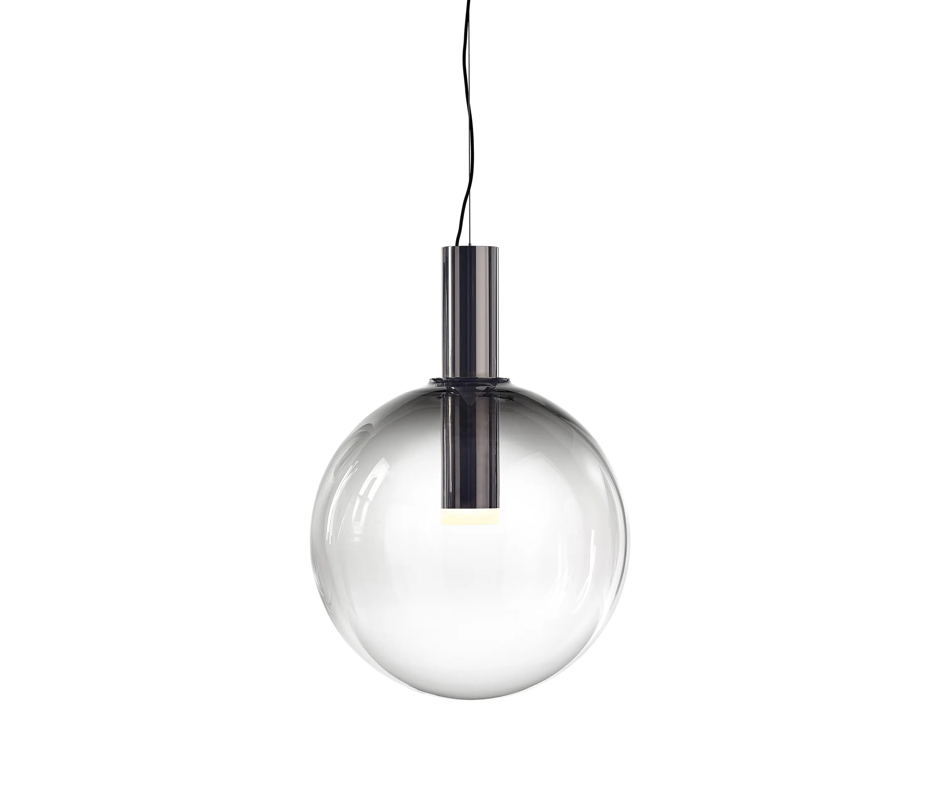 Bomma - PHENOMENA pendant large ball smoke silver