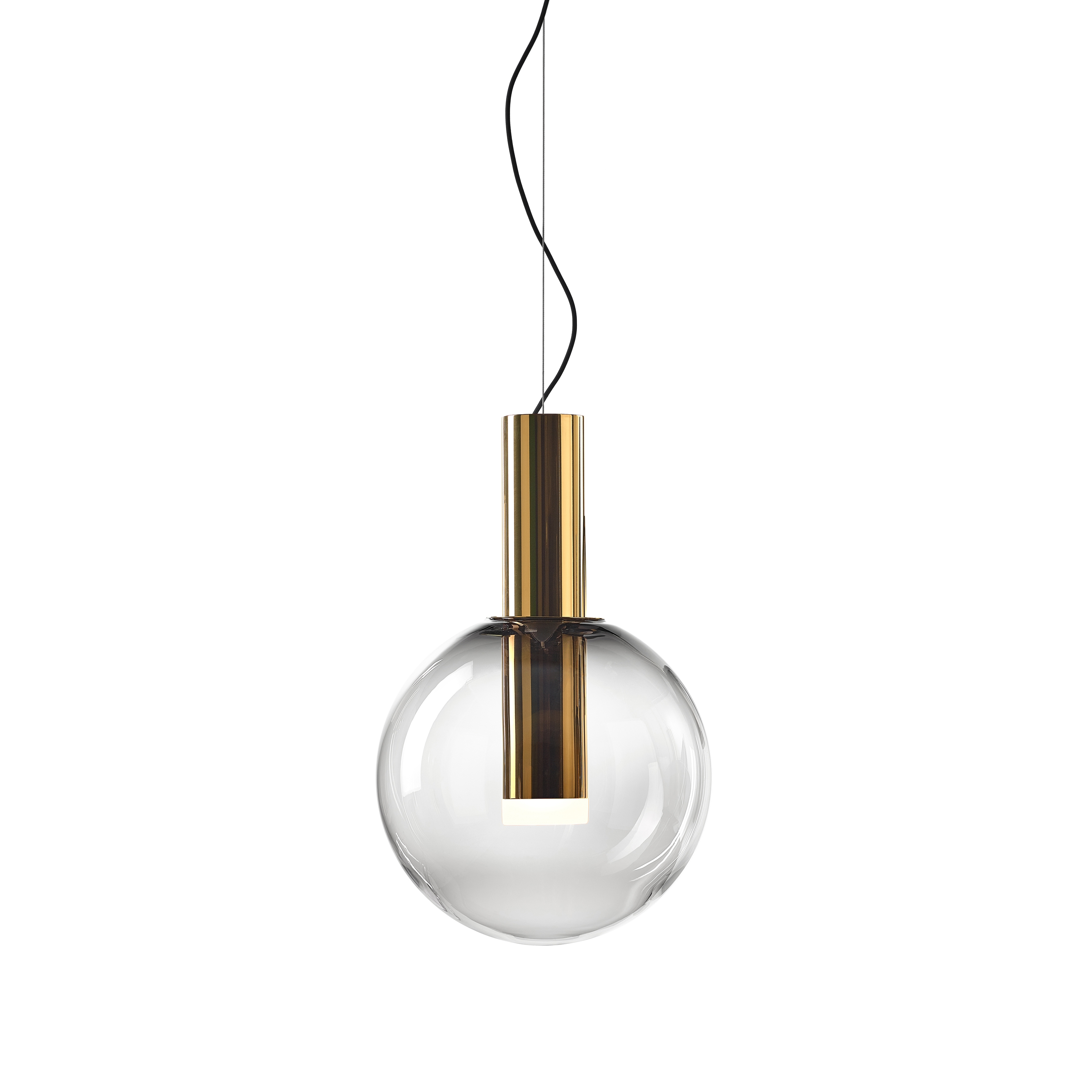 PHENOMENA pendant small ball smoke gold
