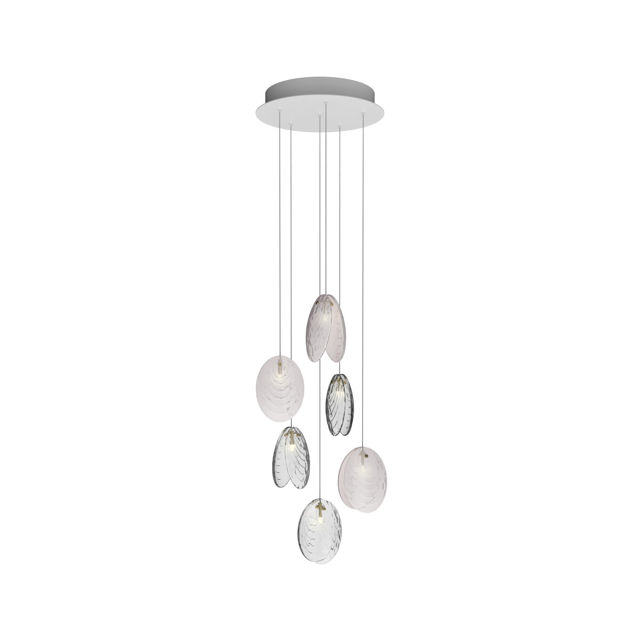 Mostra il prodotto MUSSELS chandelier of 6 pcs del produttore Bomma