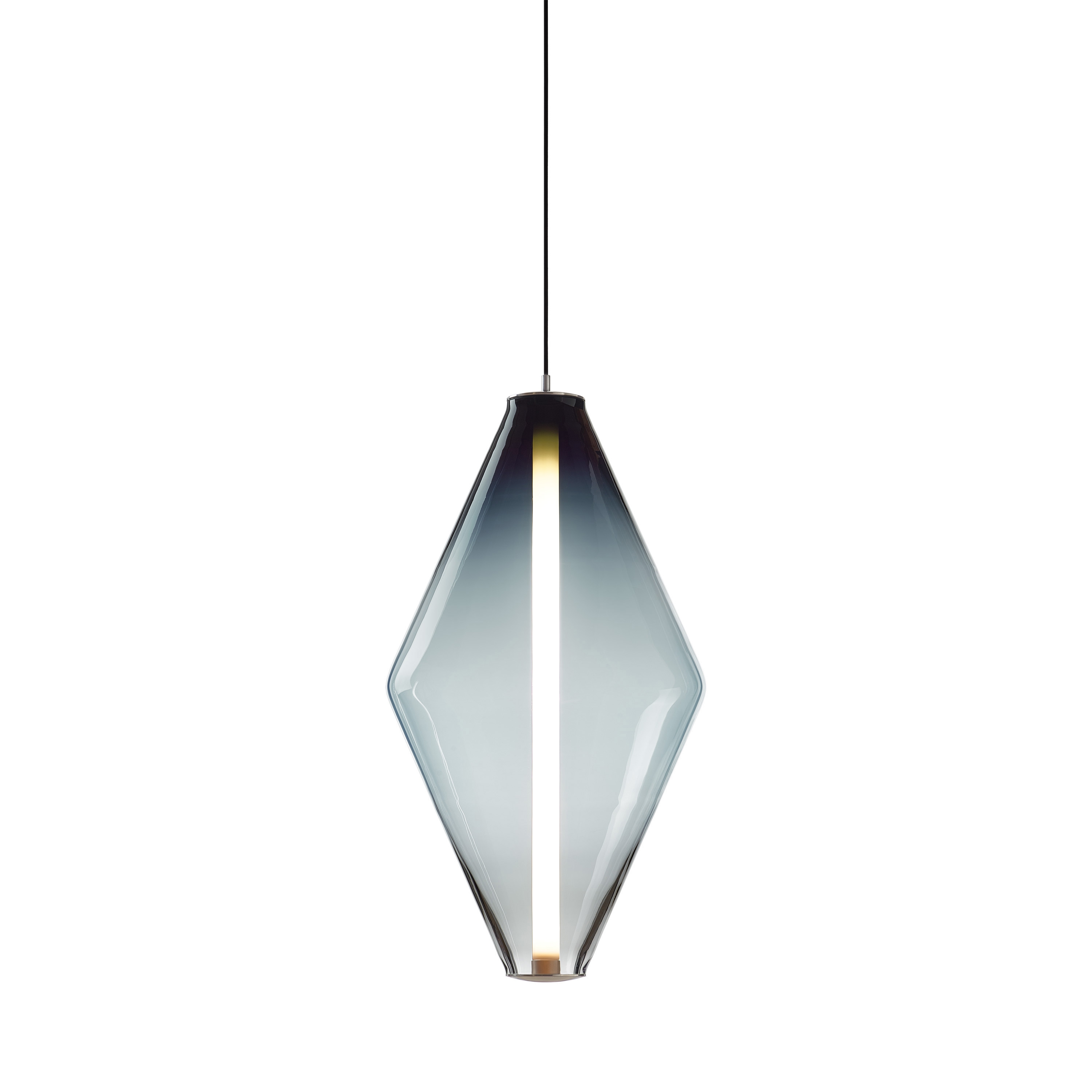 Mostra il prodotto BUOY pendant double cone smoke/black del produttore Bomma