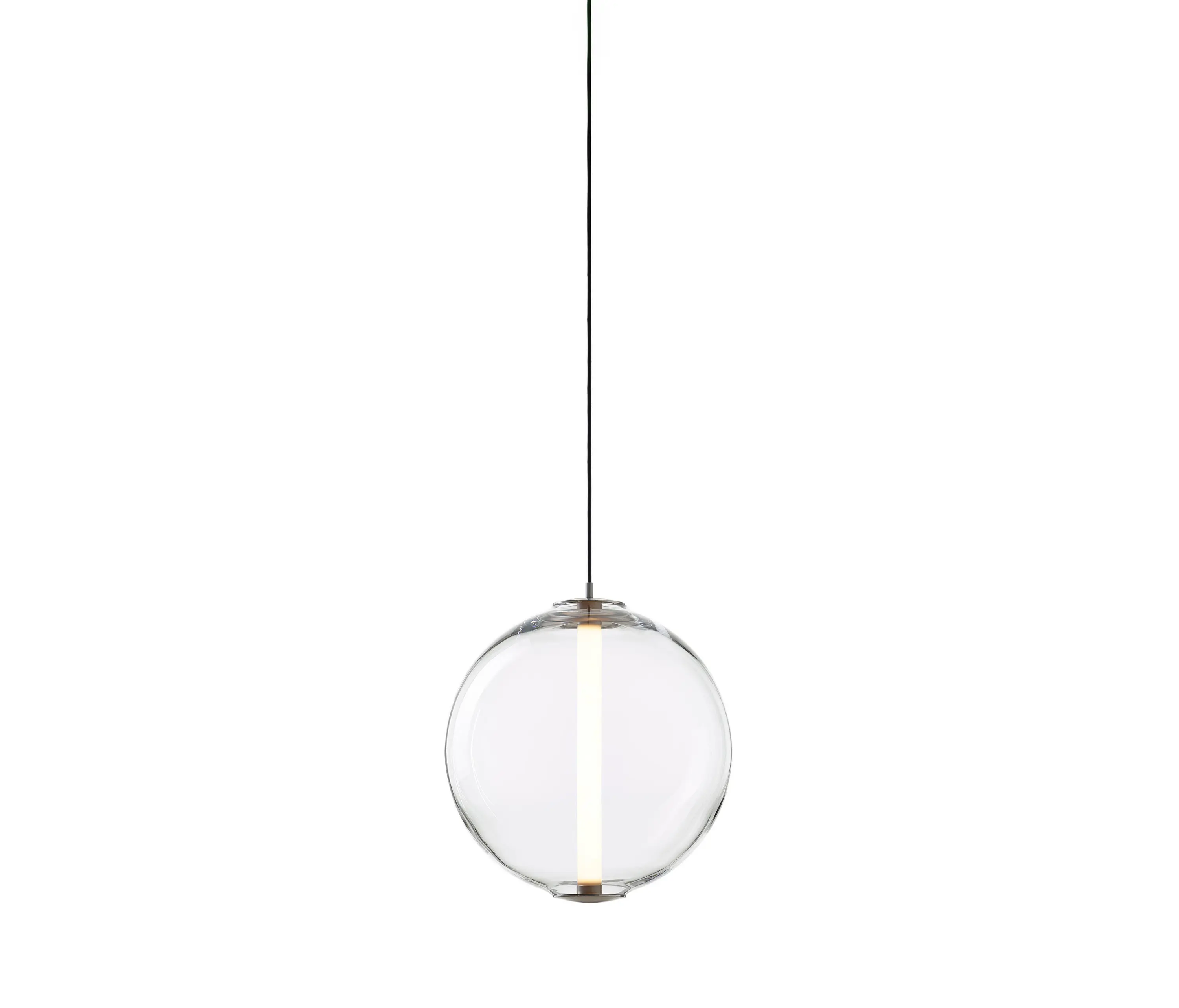 Bomma - BUOY pendat sphere clear/silver