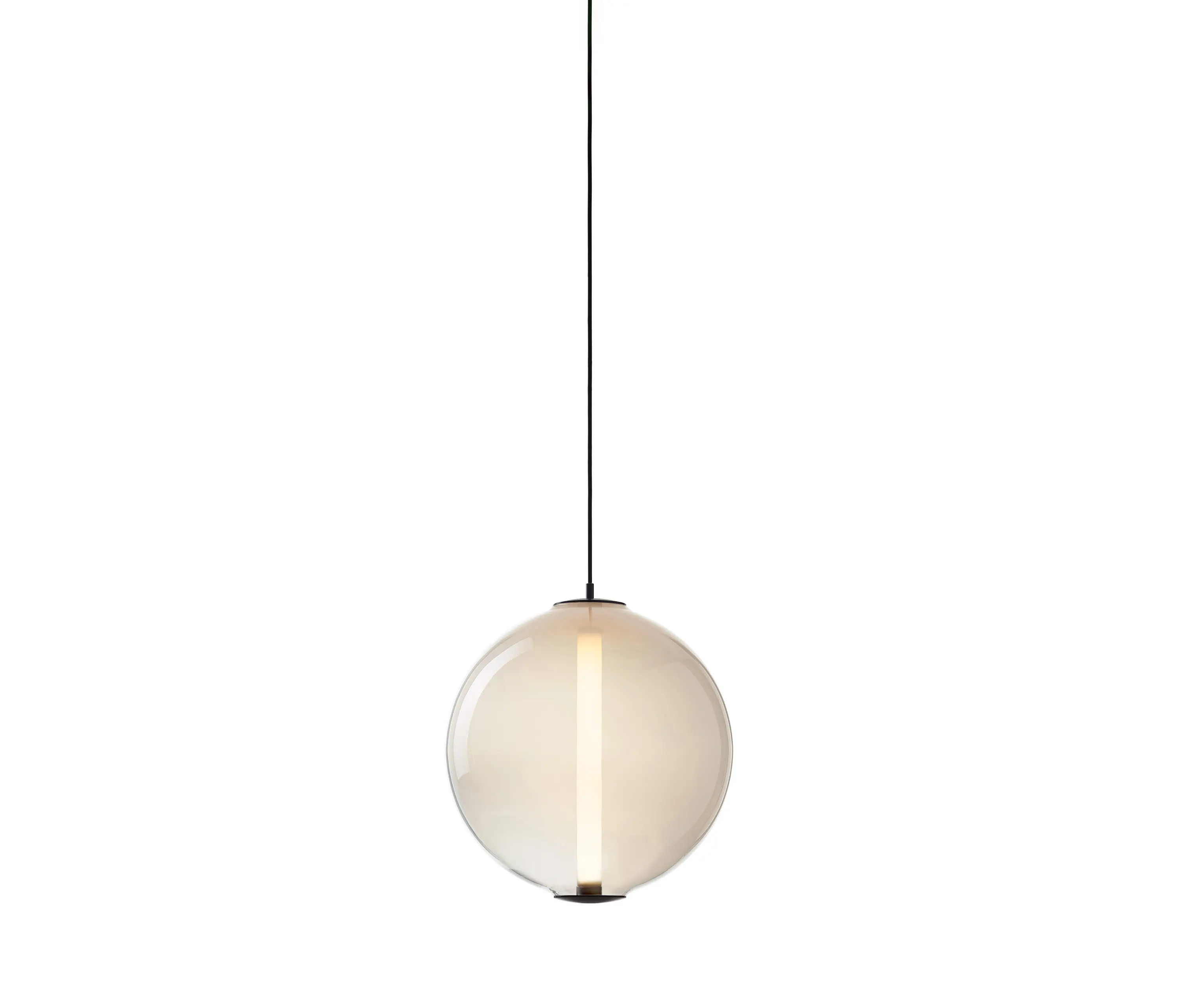 Bomma - BUOY pendat sphere white/black