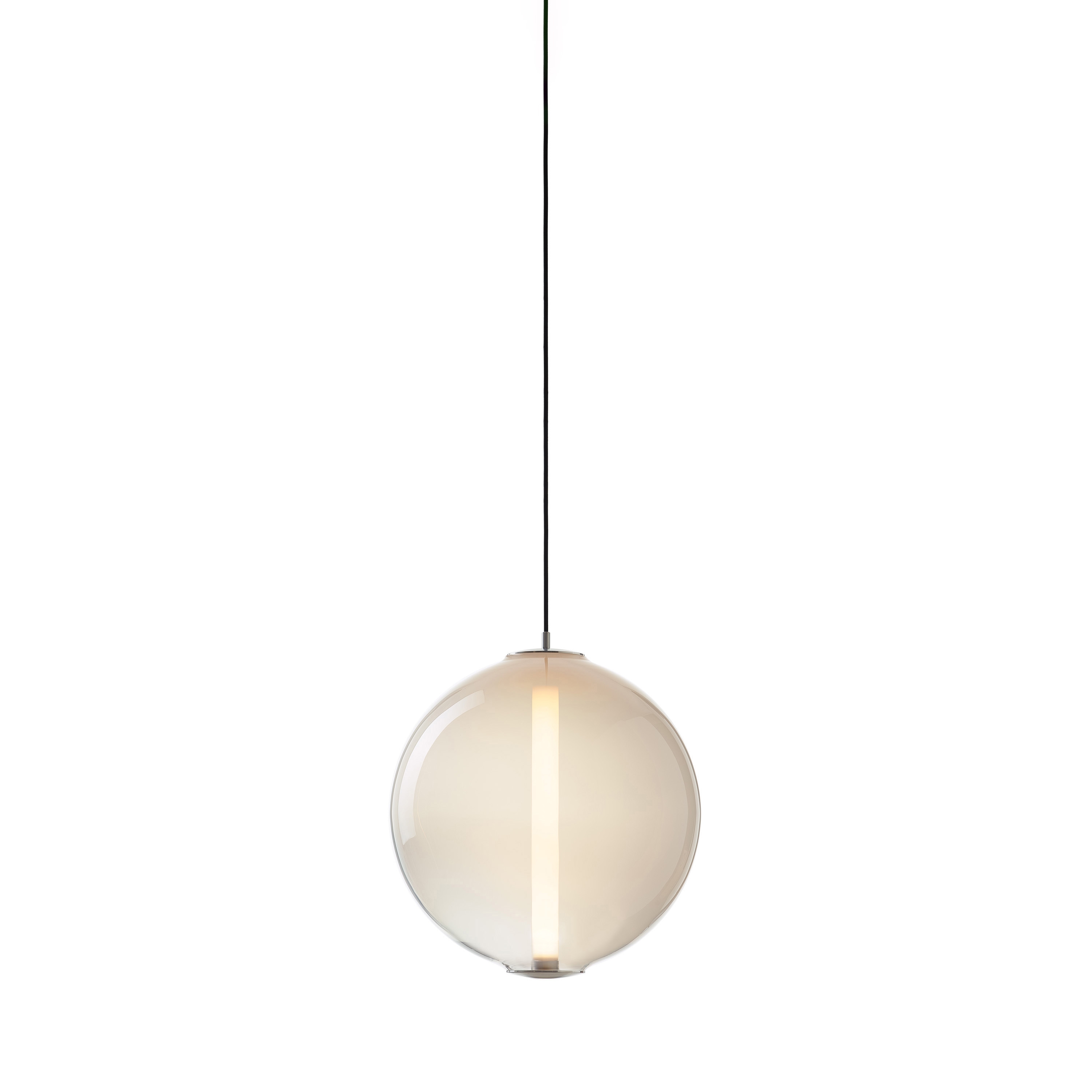 BUOY pendat sphere white/silver
