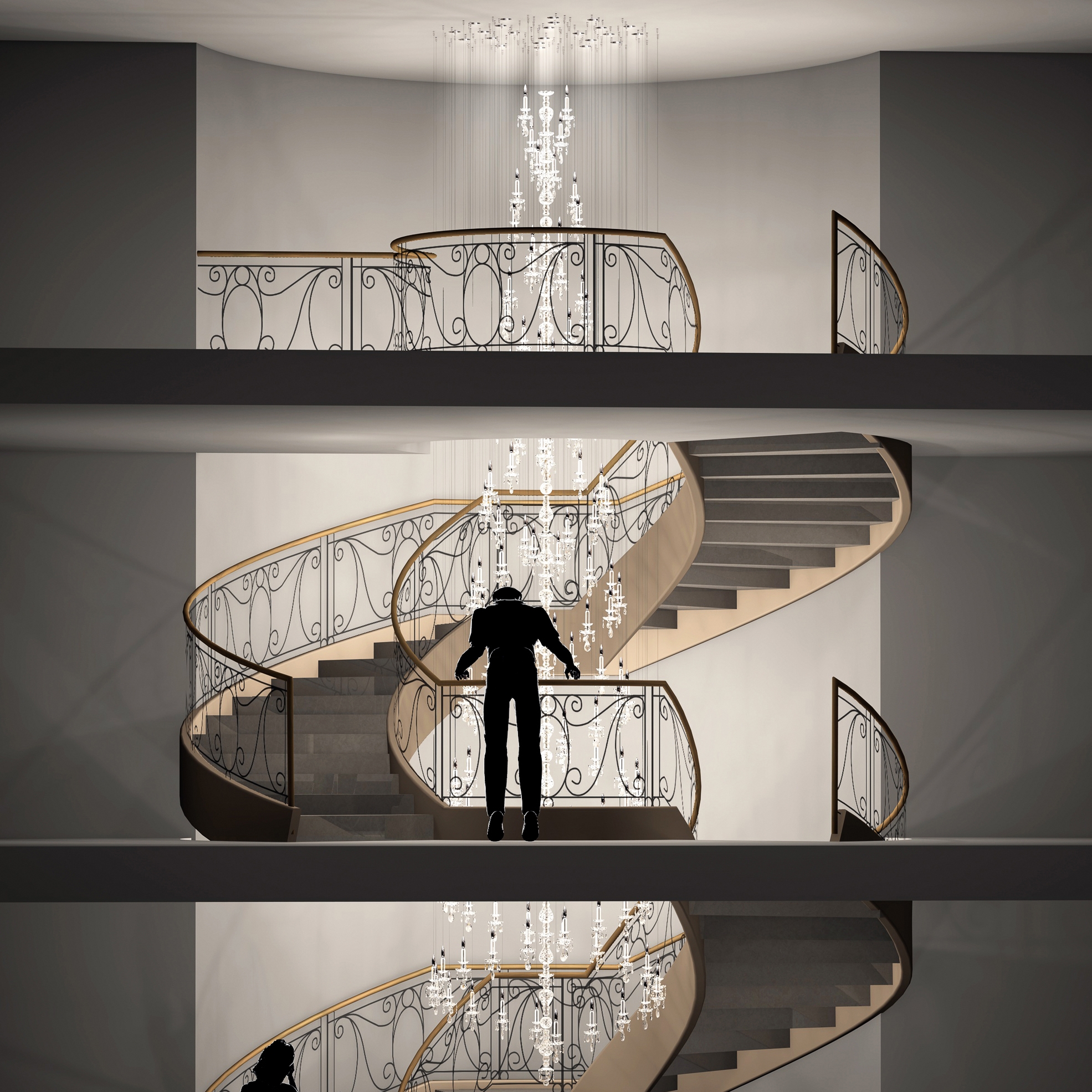 Mostra il prodotto Balance Bespoke Staircase del produttore Windfall