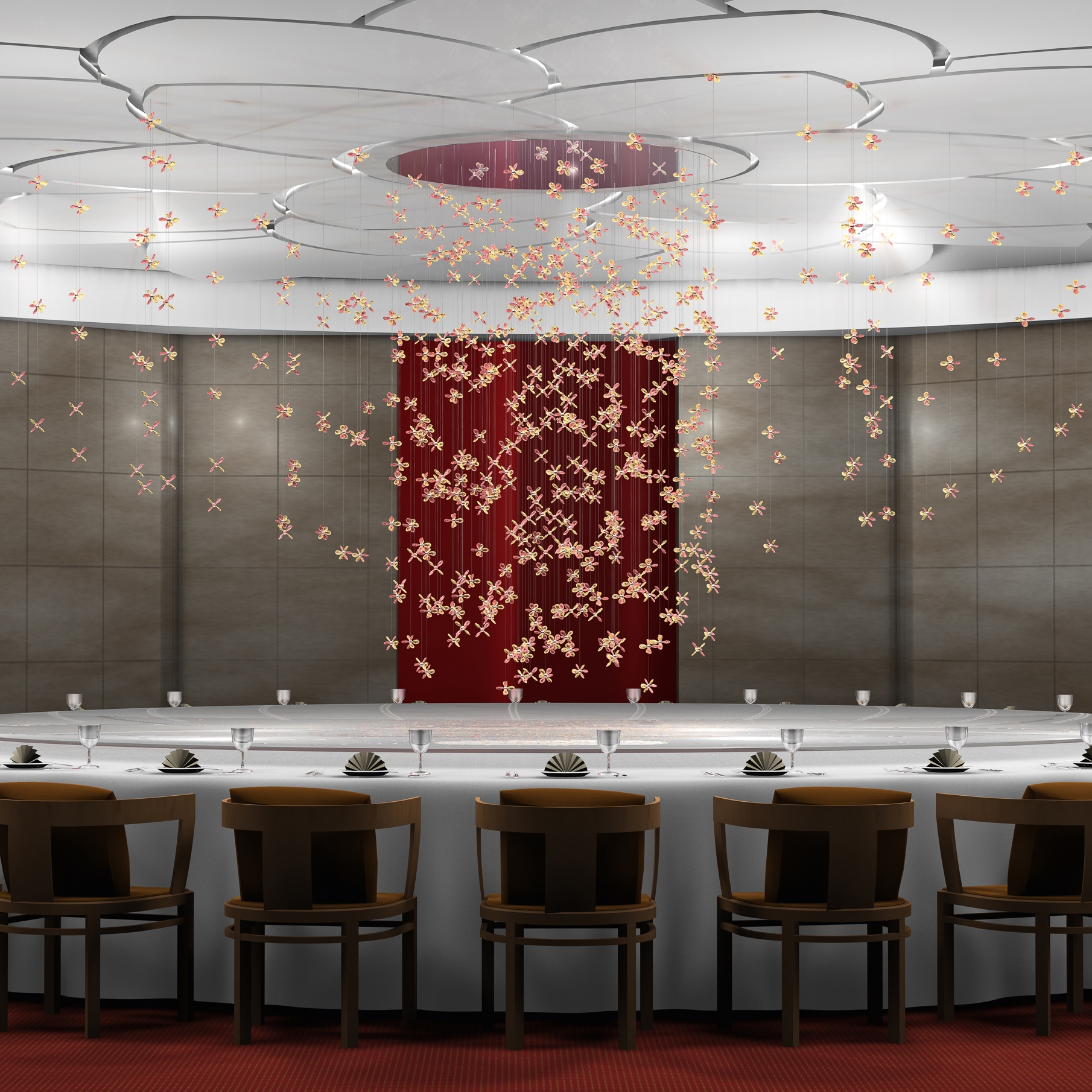 Mostrar el producto Flower Bespoke Dining del fabricante Windfall