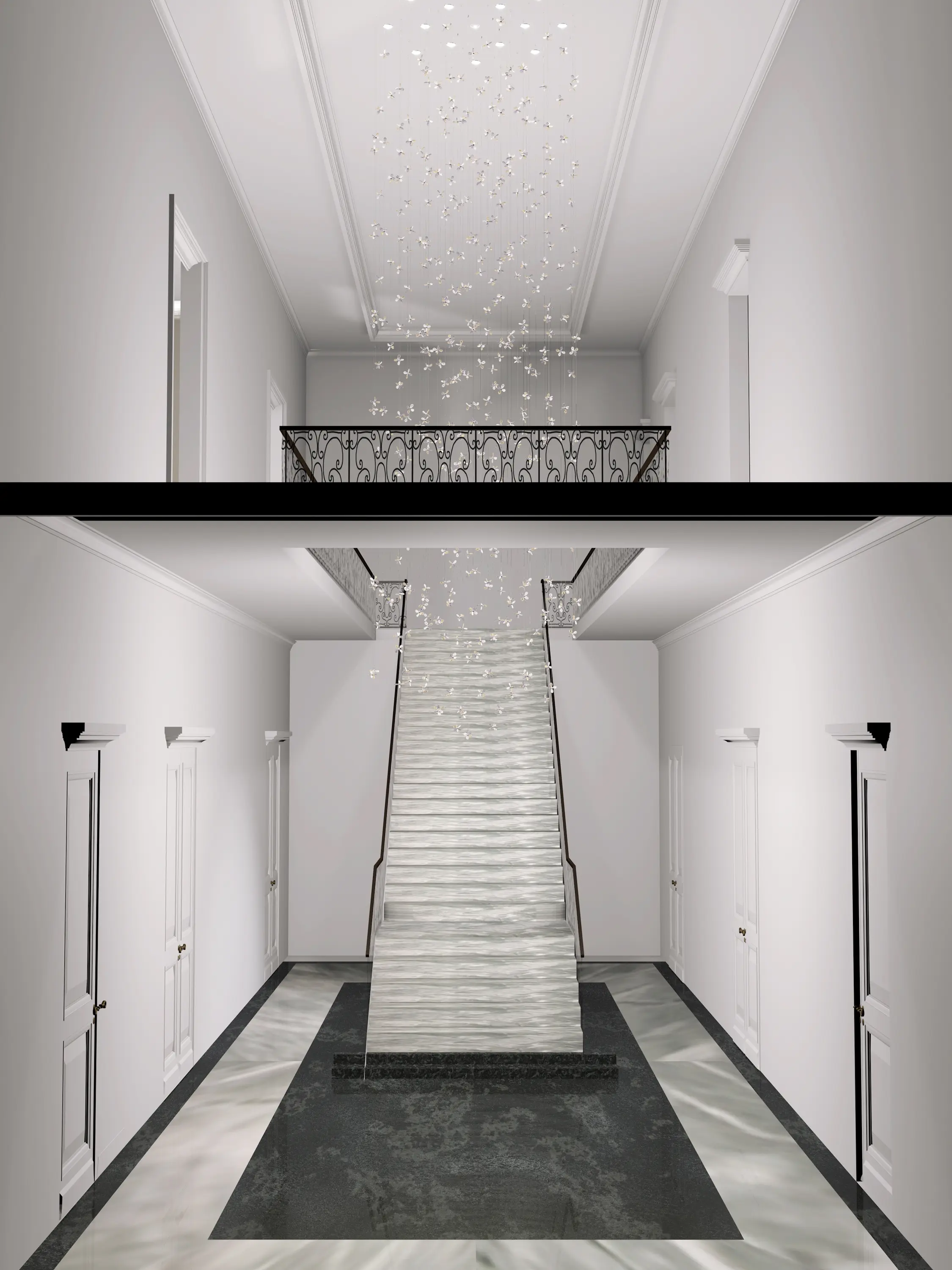 Windfall - Flower Bespoke Staircase