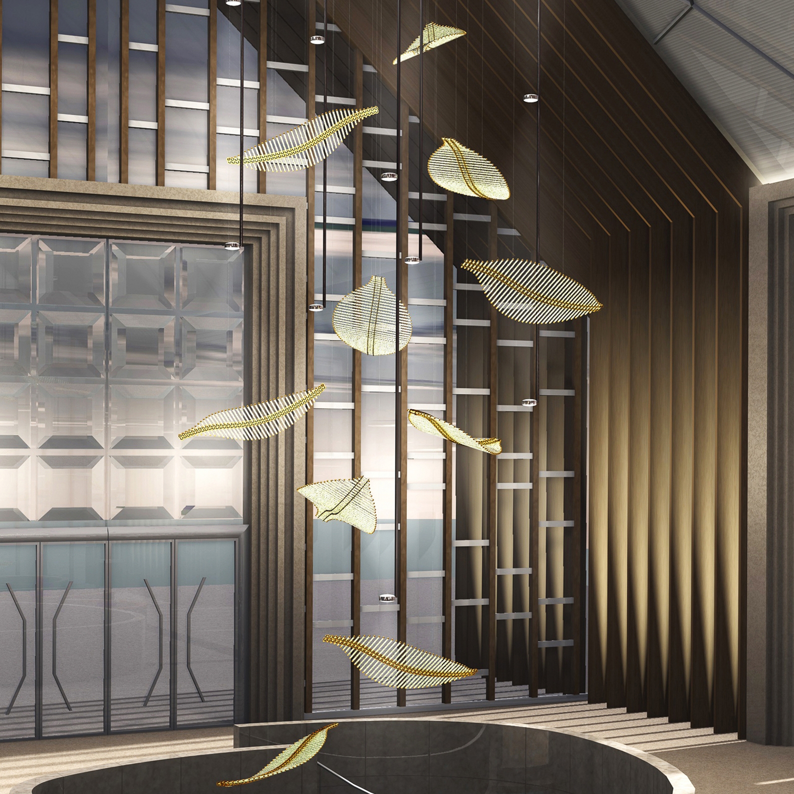 Display product Tubees Leaves Bespoke Living from manufacturer Windfall