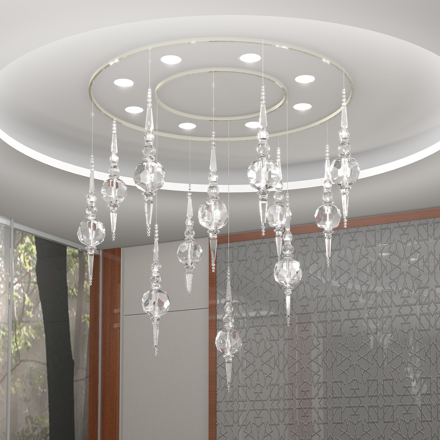 Display product Boule Crystal Opulent Bespoke Dining from manufacturer Windfall