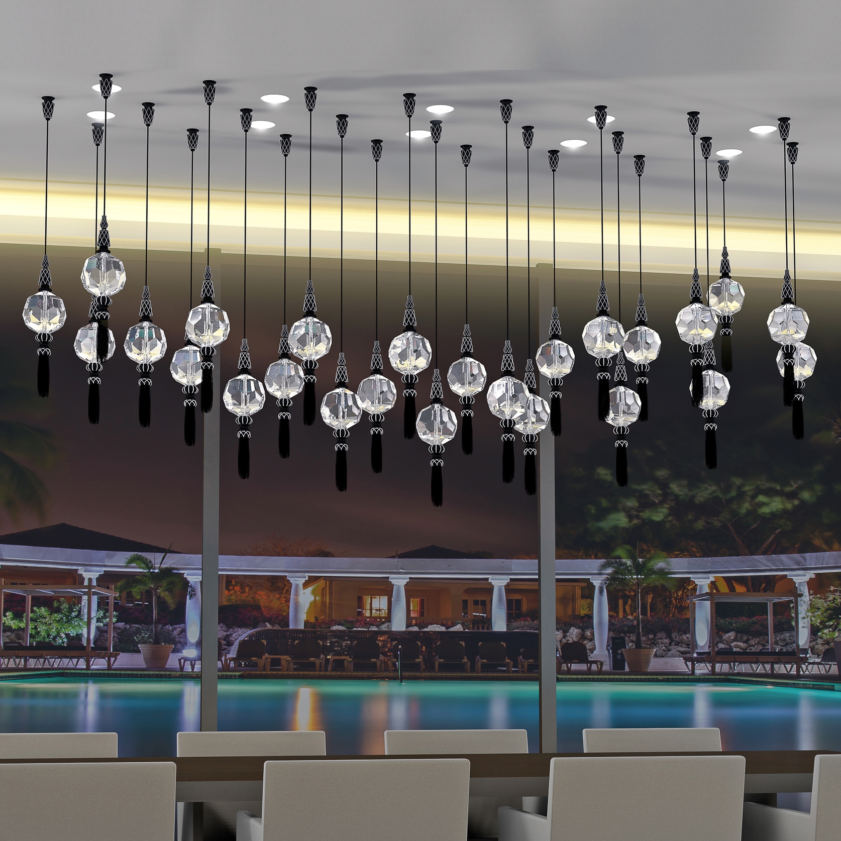 Display product Boule Passement Bespoke Dining from manufacturer Windfall