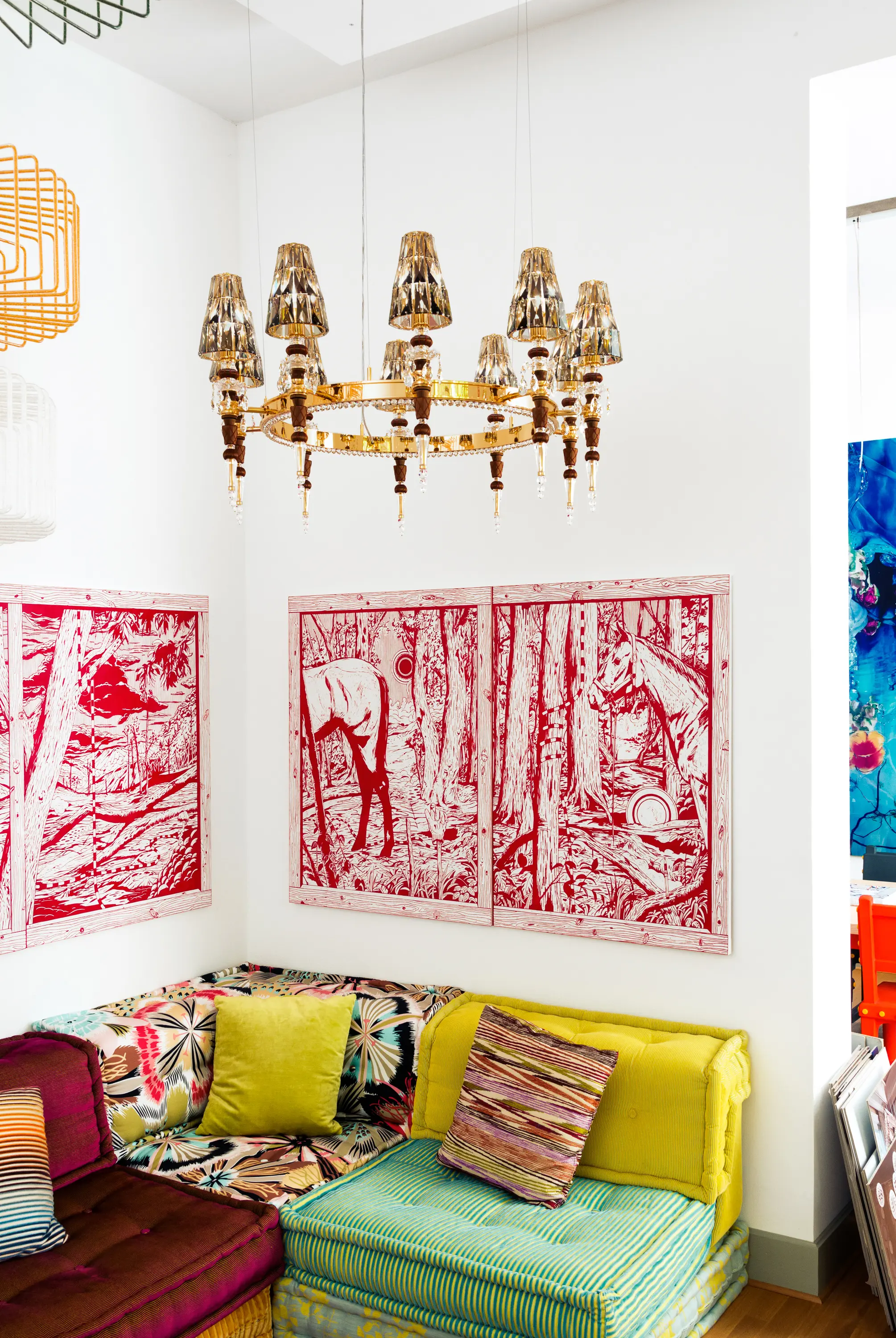 Windfall - Lula 10 round Passement gold