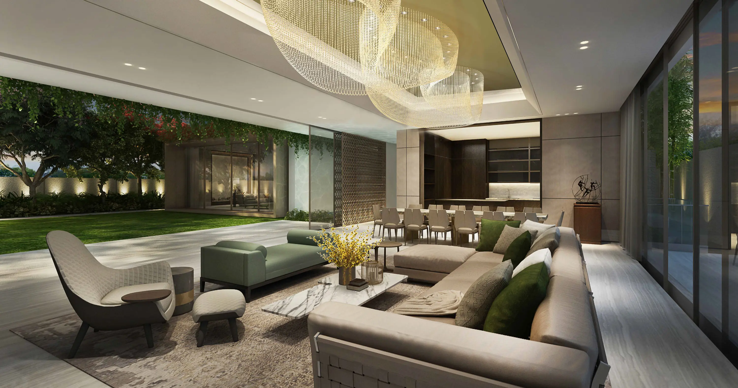 Windfall - Bespoke Chandelier "Chennai"