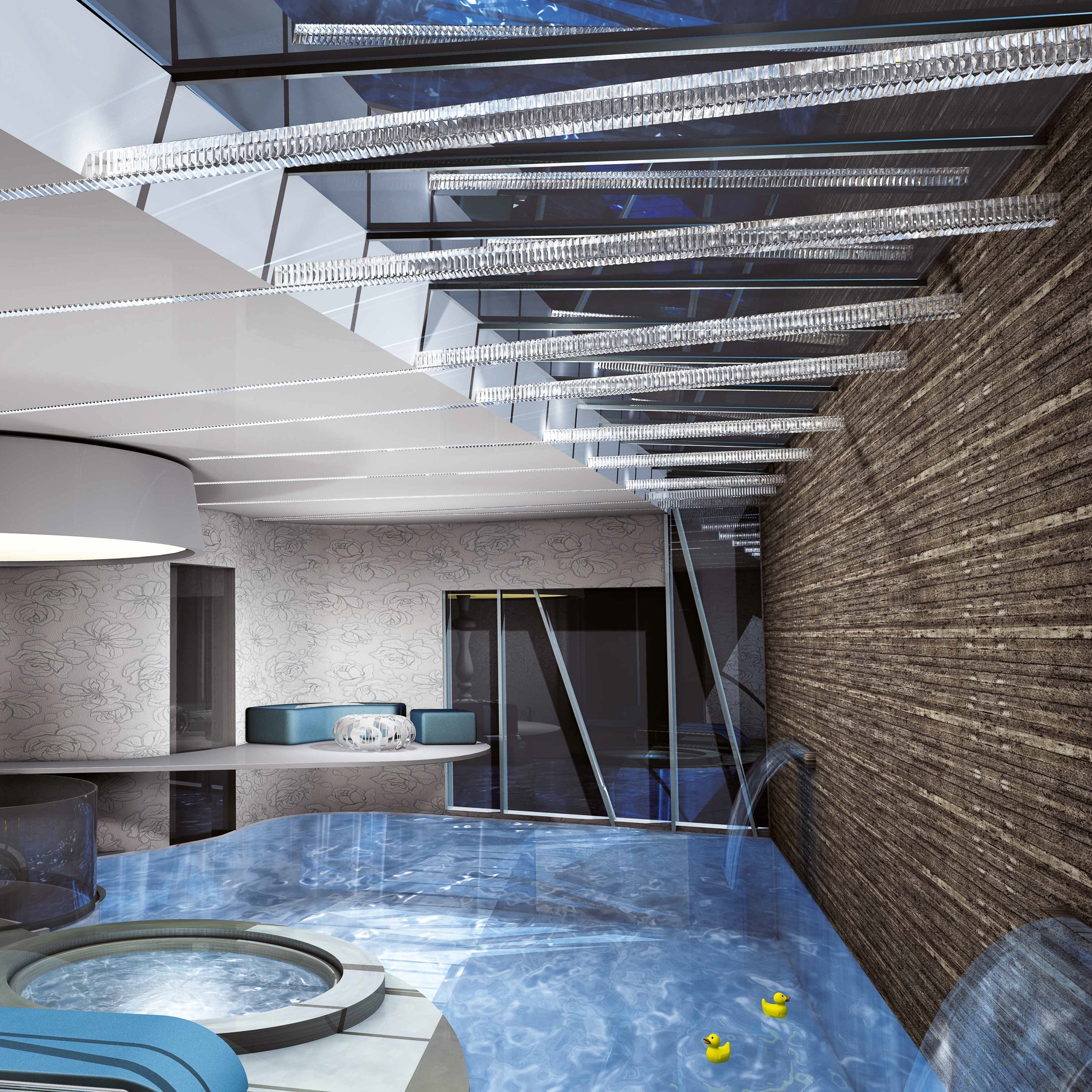 Vertoon produk Bespoke Chandelier "Maze" van vervaardiger Windfall
