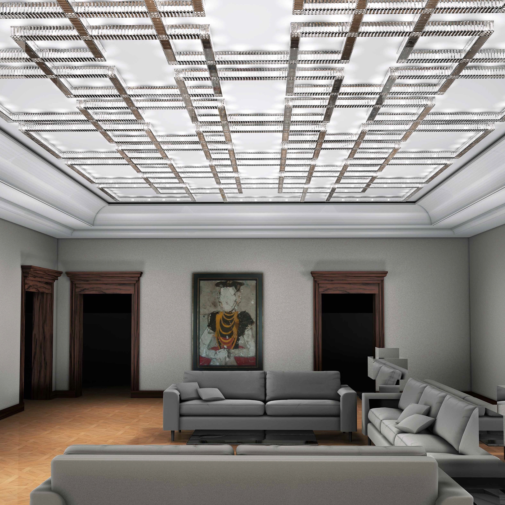 Mostra il prodotto Bespoke Chandelier "Maze" del produttore Windfall