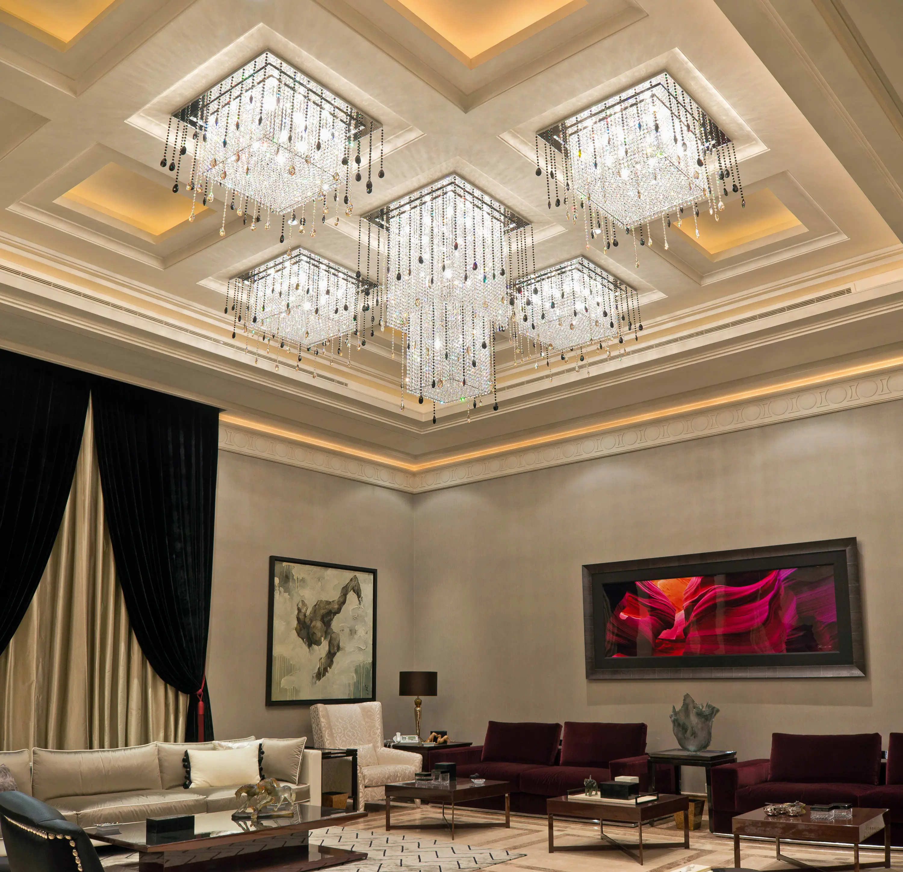 Windfall - Bespoke Chandelier "Jeddah"