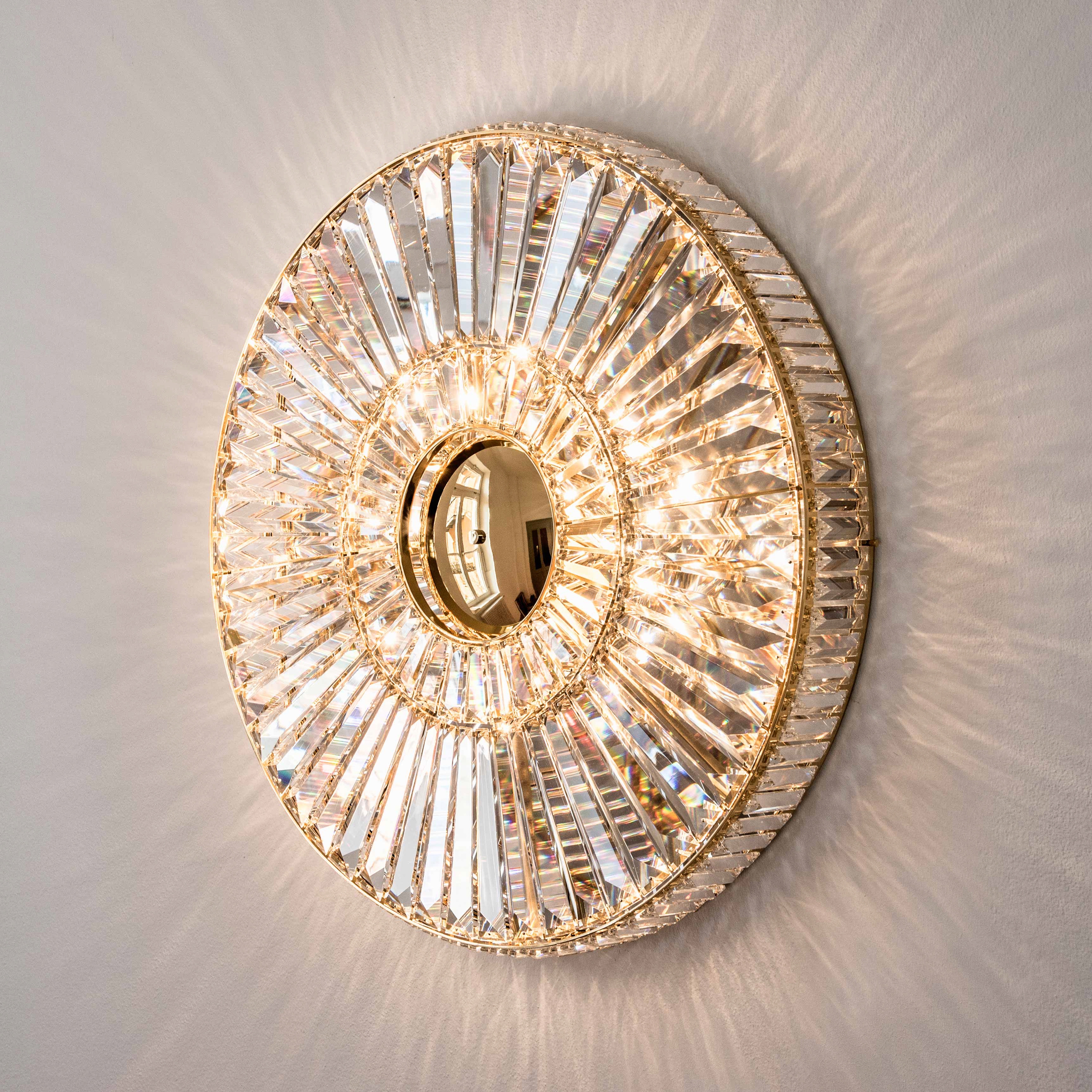 Display product Bespoke Chandelier "Sun Corona" from manufacturer Windfall