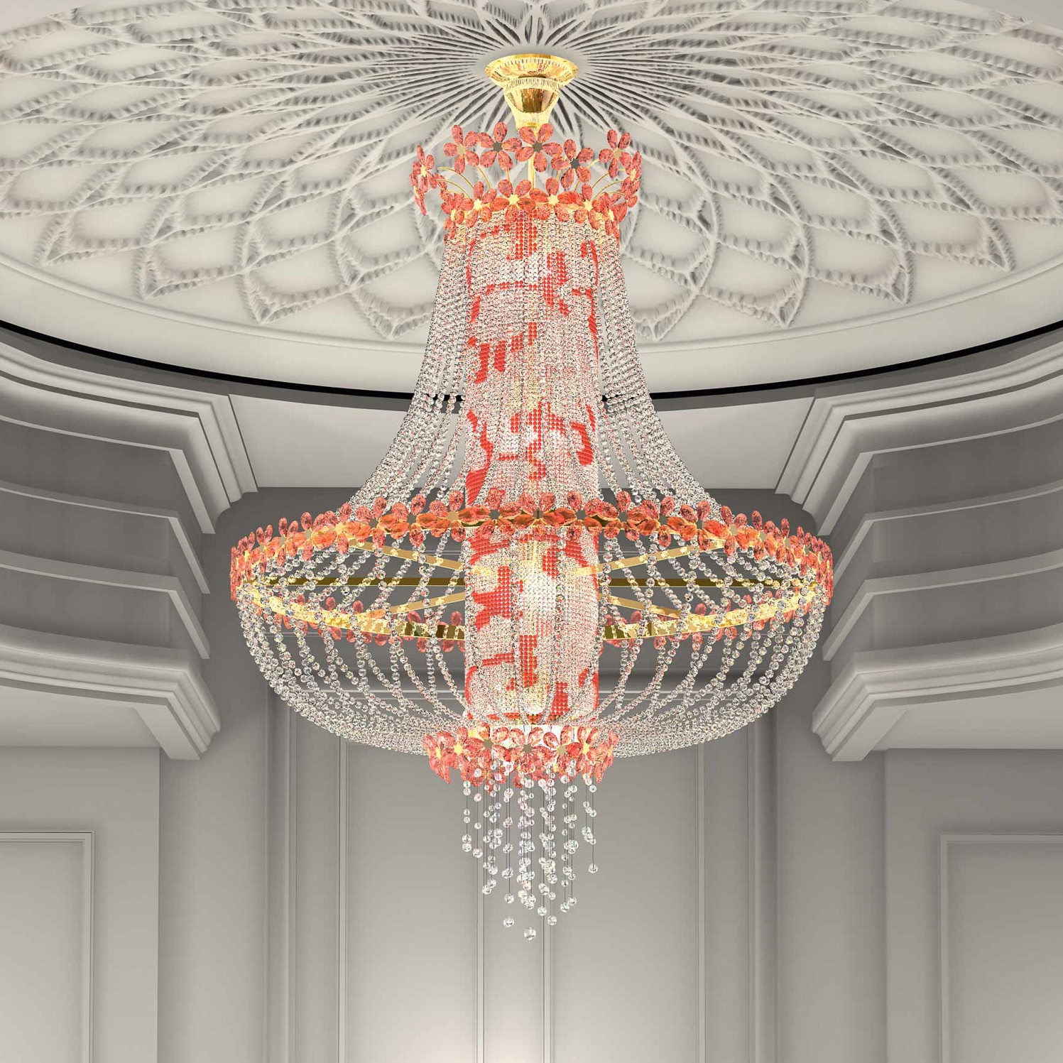 Mostra il prodotto Bespoke Chandelier "Sanssouci" del produttore Windfall