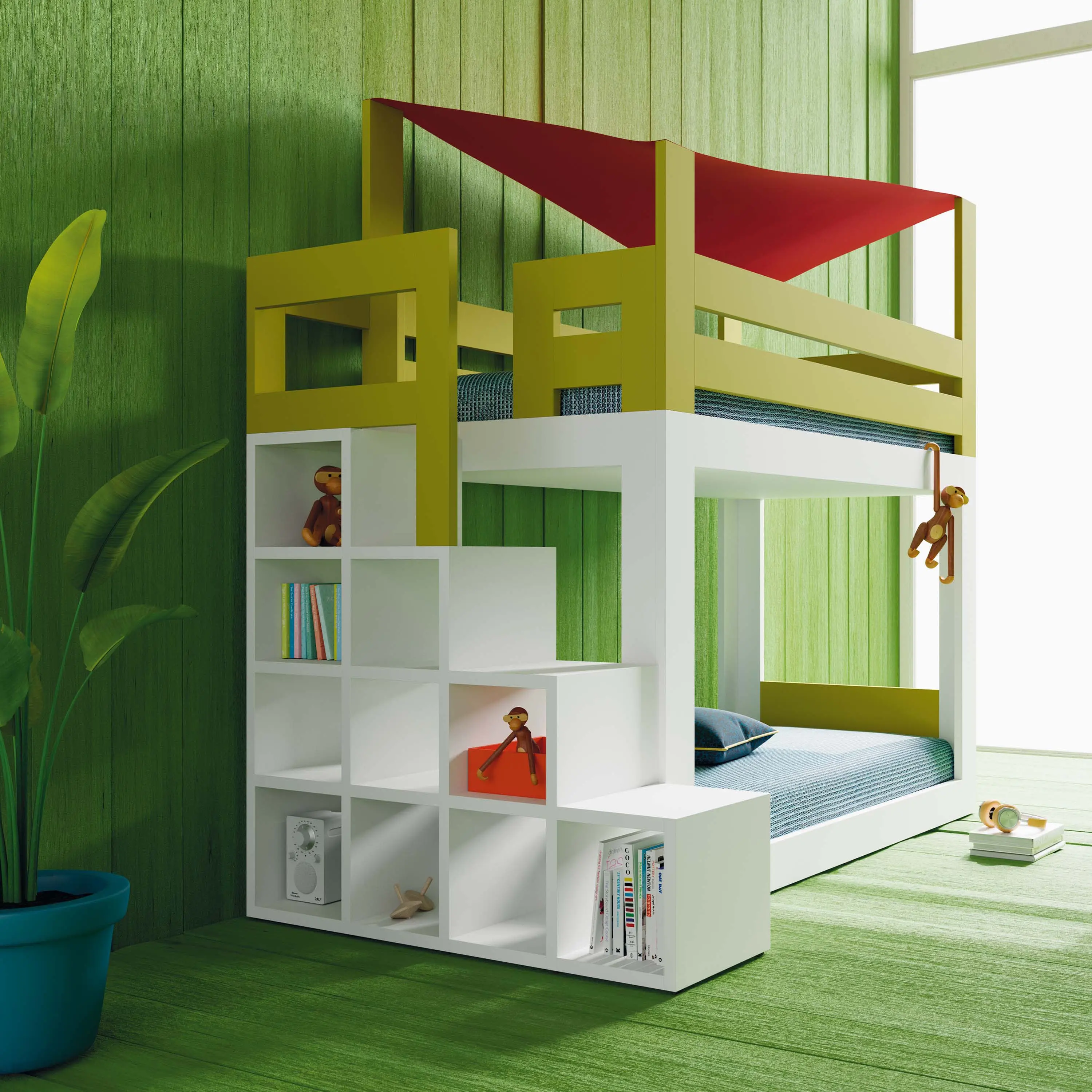 JJP Muebles - Bunk Bed TENT 15