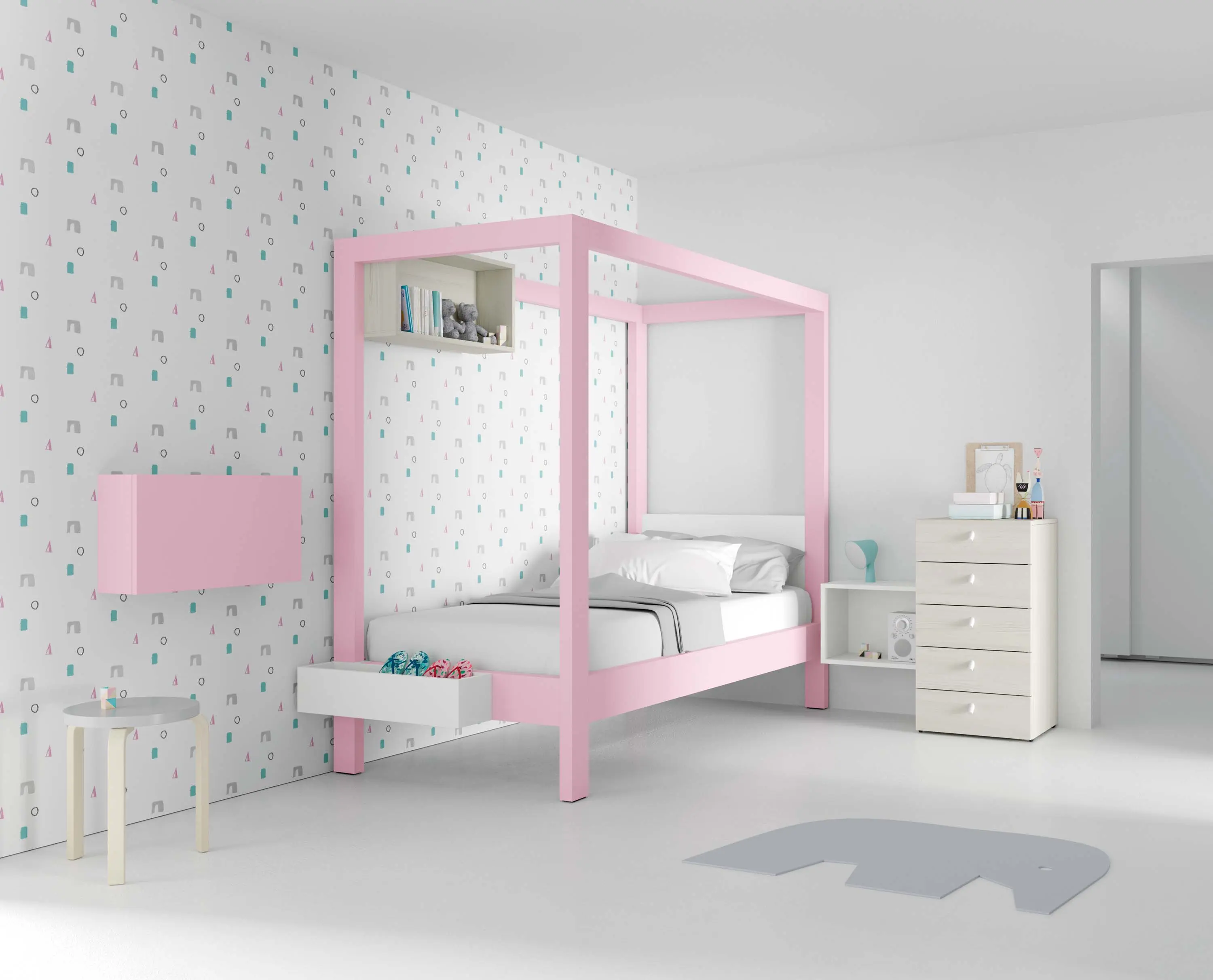 JJP Muebles - Canopy bed 10