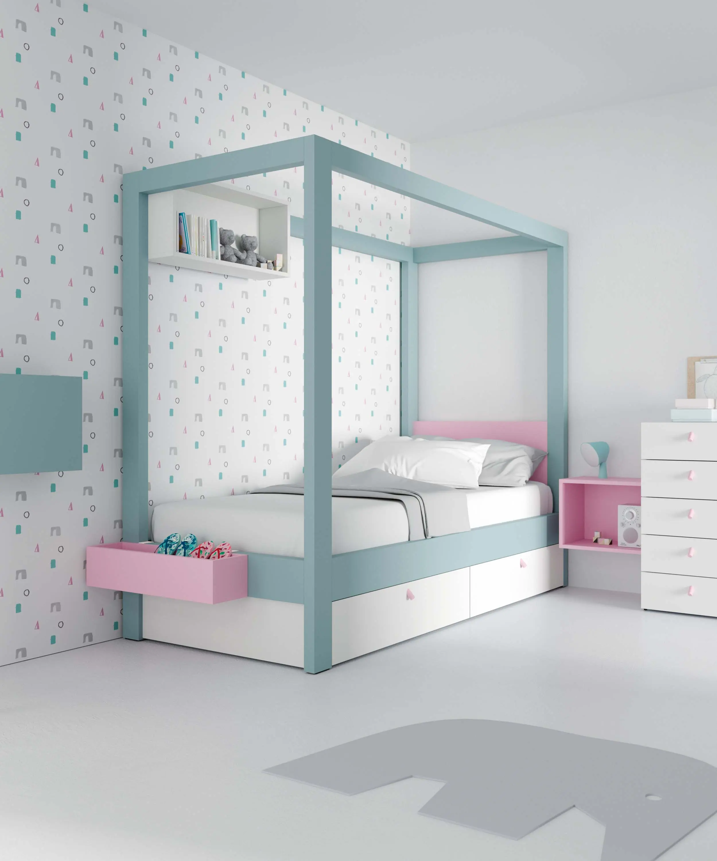 JJP Muebles - Canopy bed 11