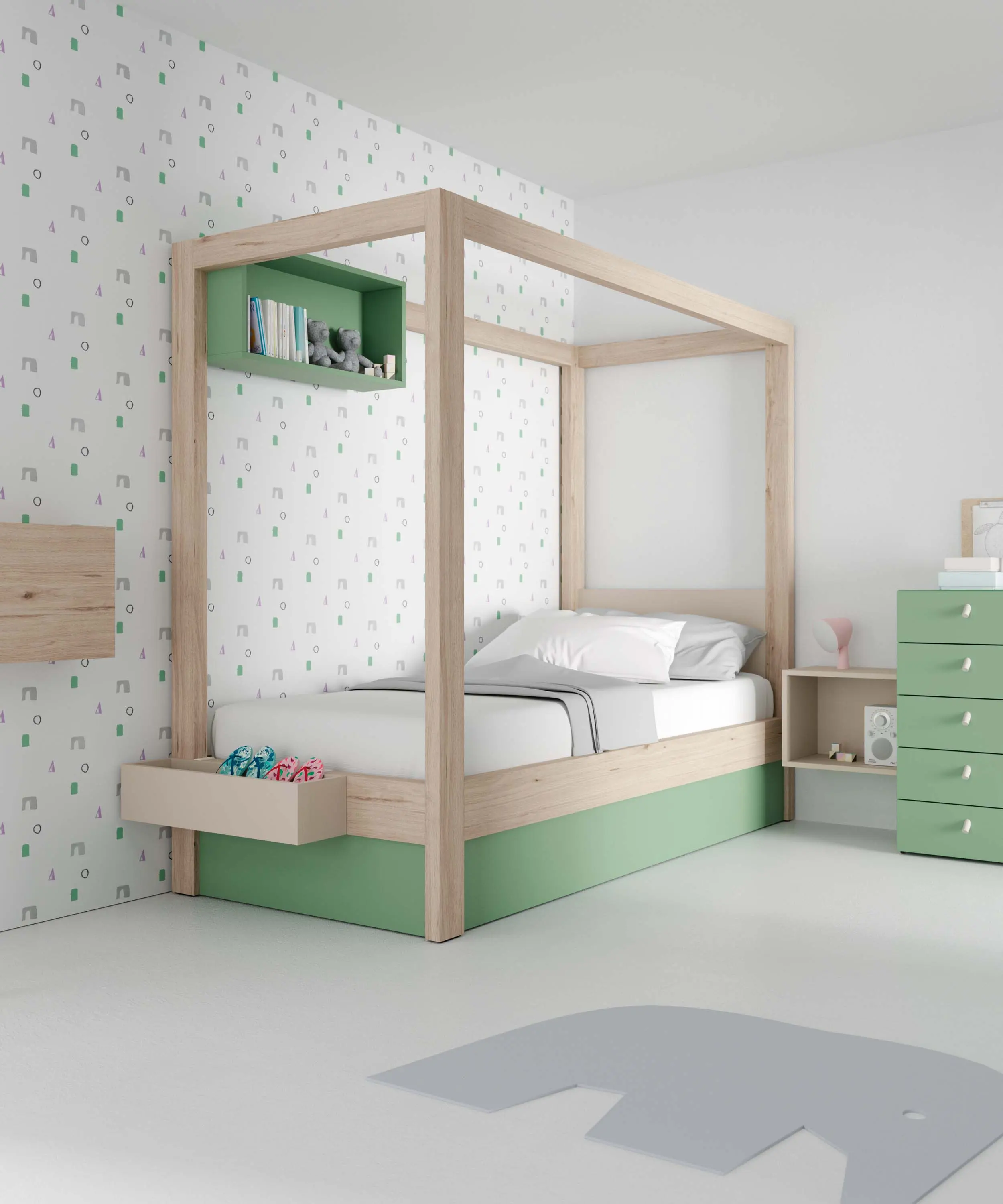JJP Muebles - Canopy bed 12